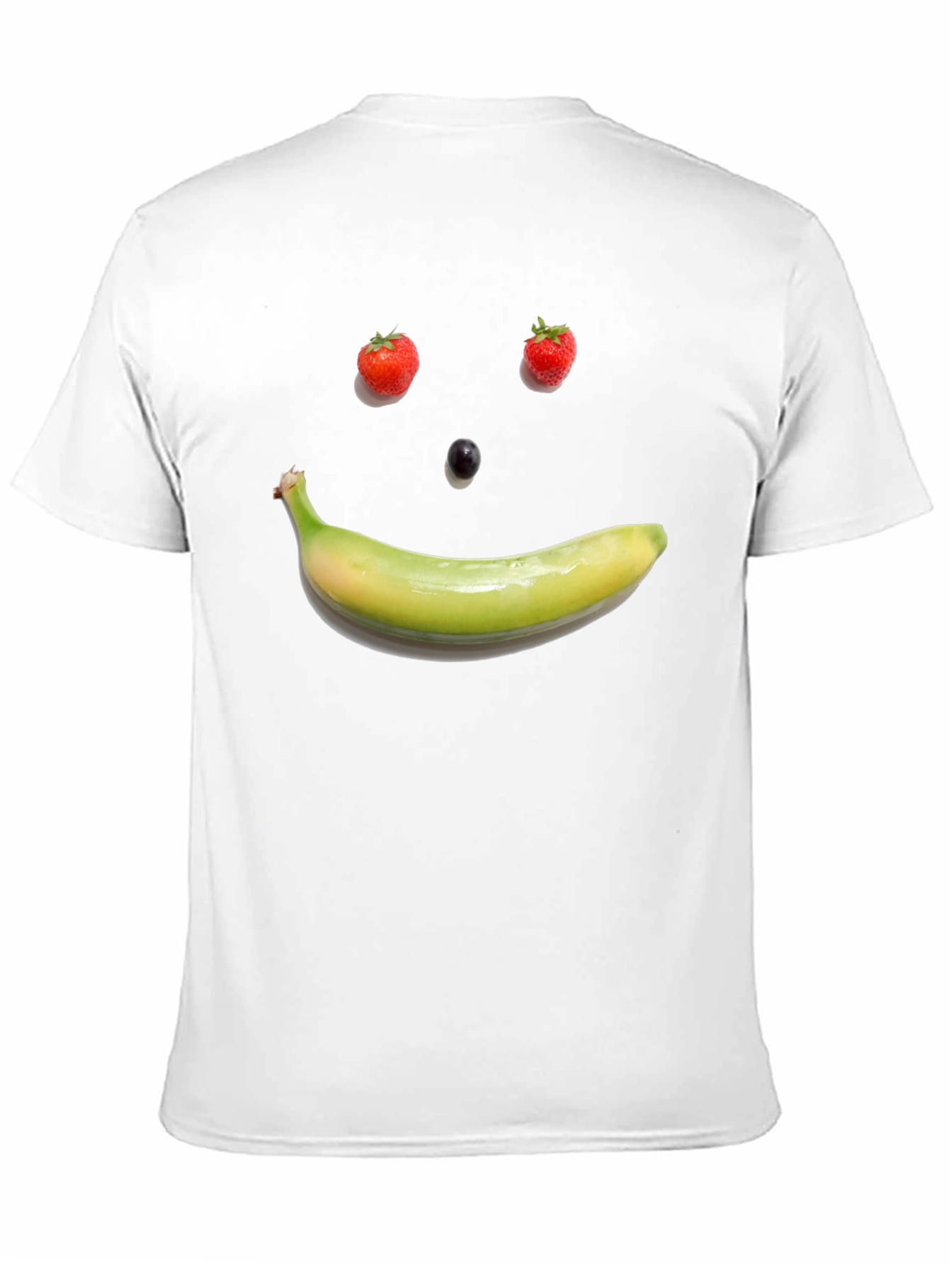 Fruit Face Graphic Tee - Black Cotton T-Shirt - 11