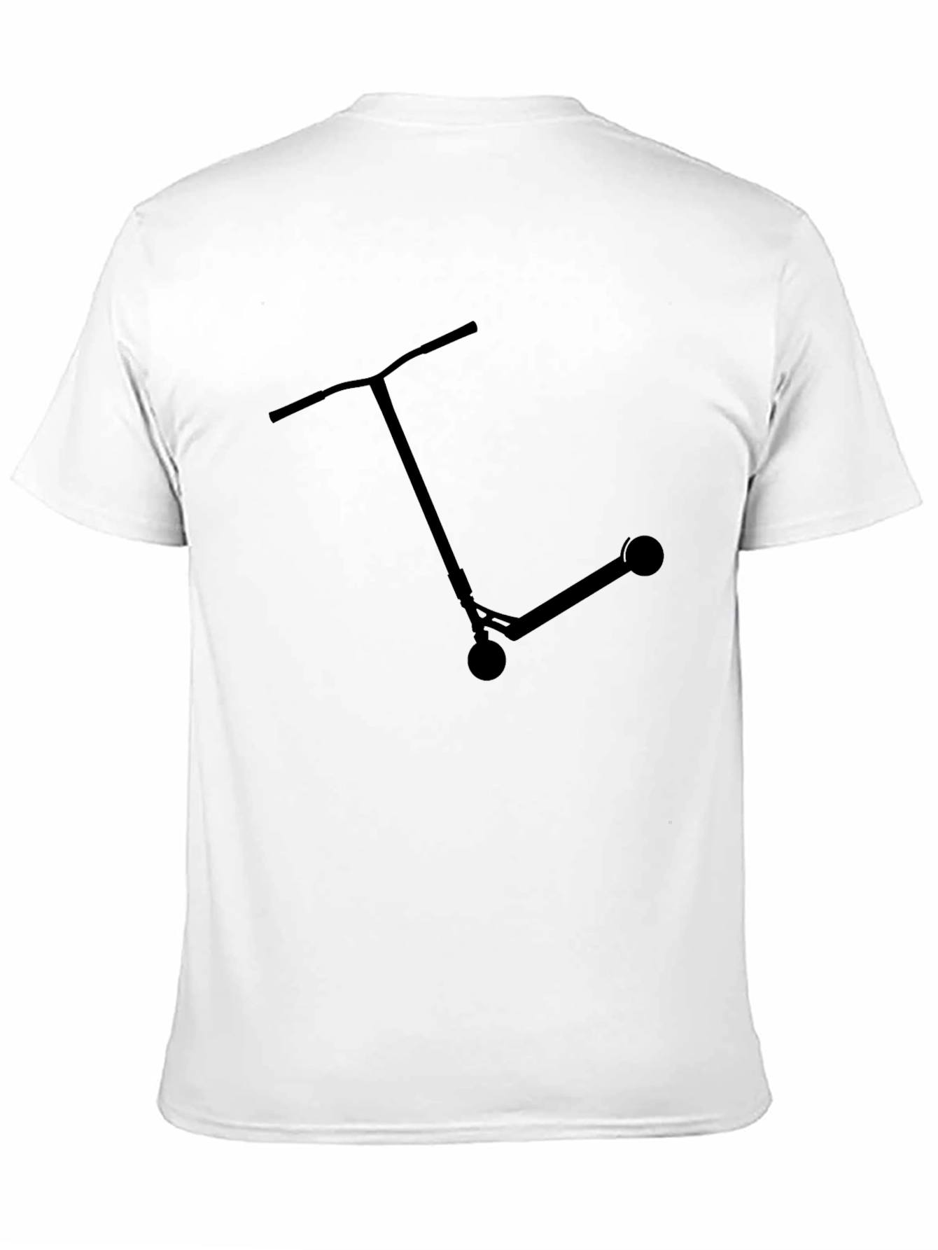 Black Scooter Graphic Tee - Black view 11