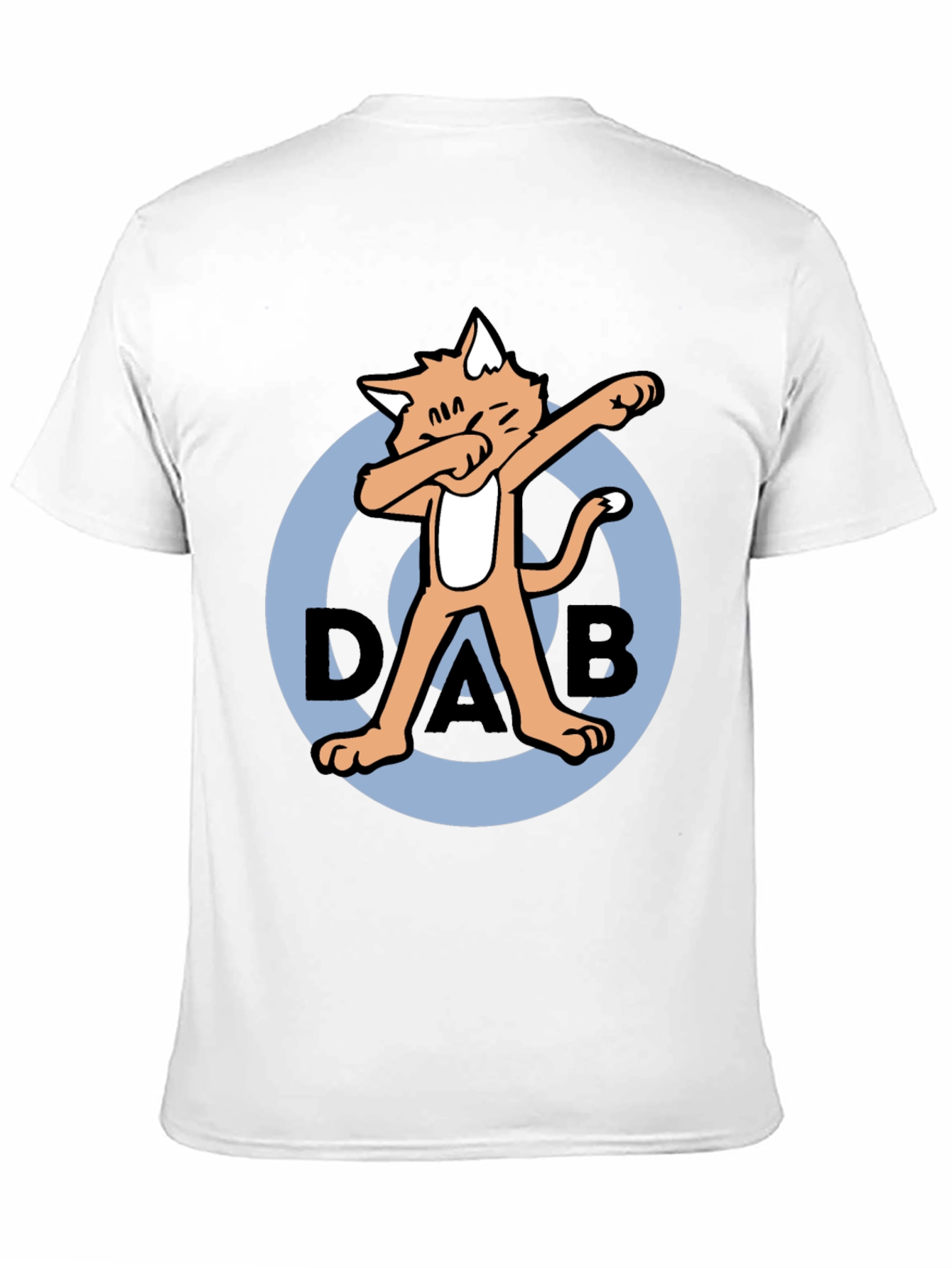 Black Dabbing Cat T-Shirt - Cool & Unique view 11