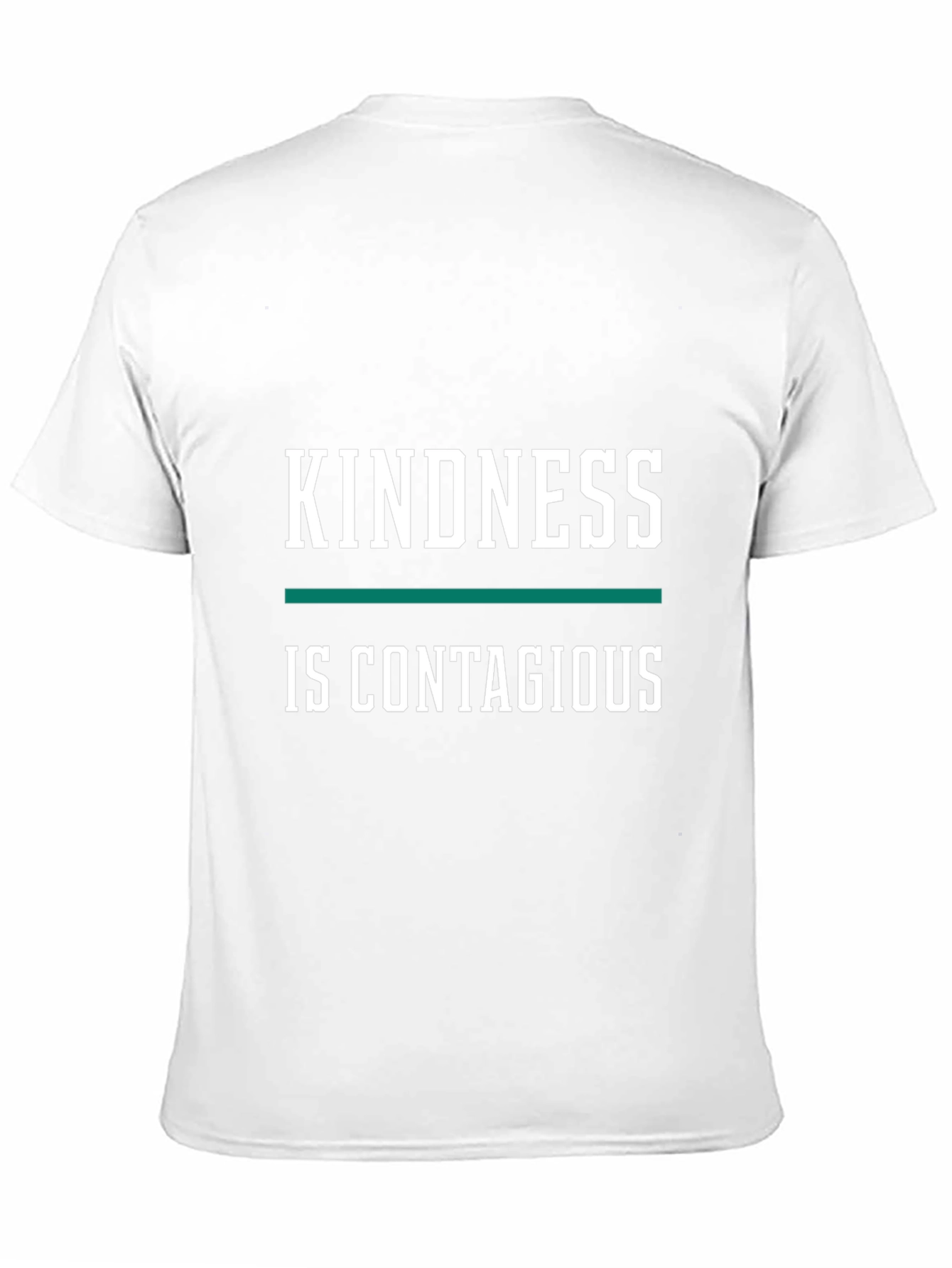 Black Kindness is Contagious Graphic Tee - Black view 11
