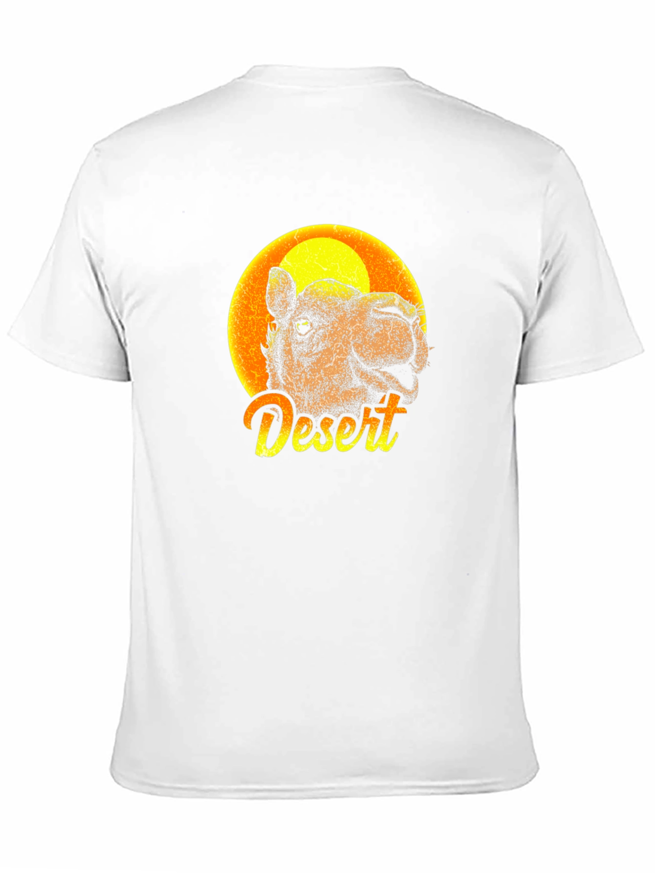 Black Desert Camel Graphic Tee - Men's Black T-Shirt view 11