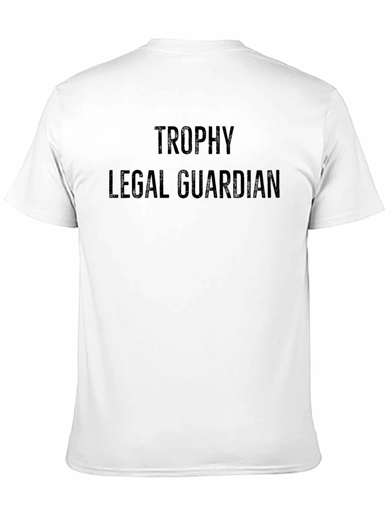 Black Trophy Legal Guardian Black Graphic T-Shirt view 11