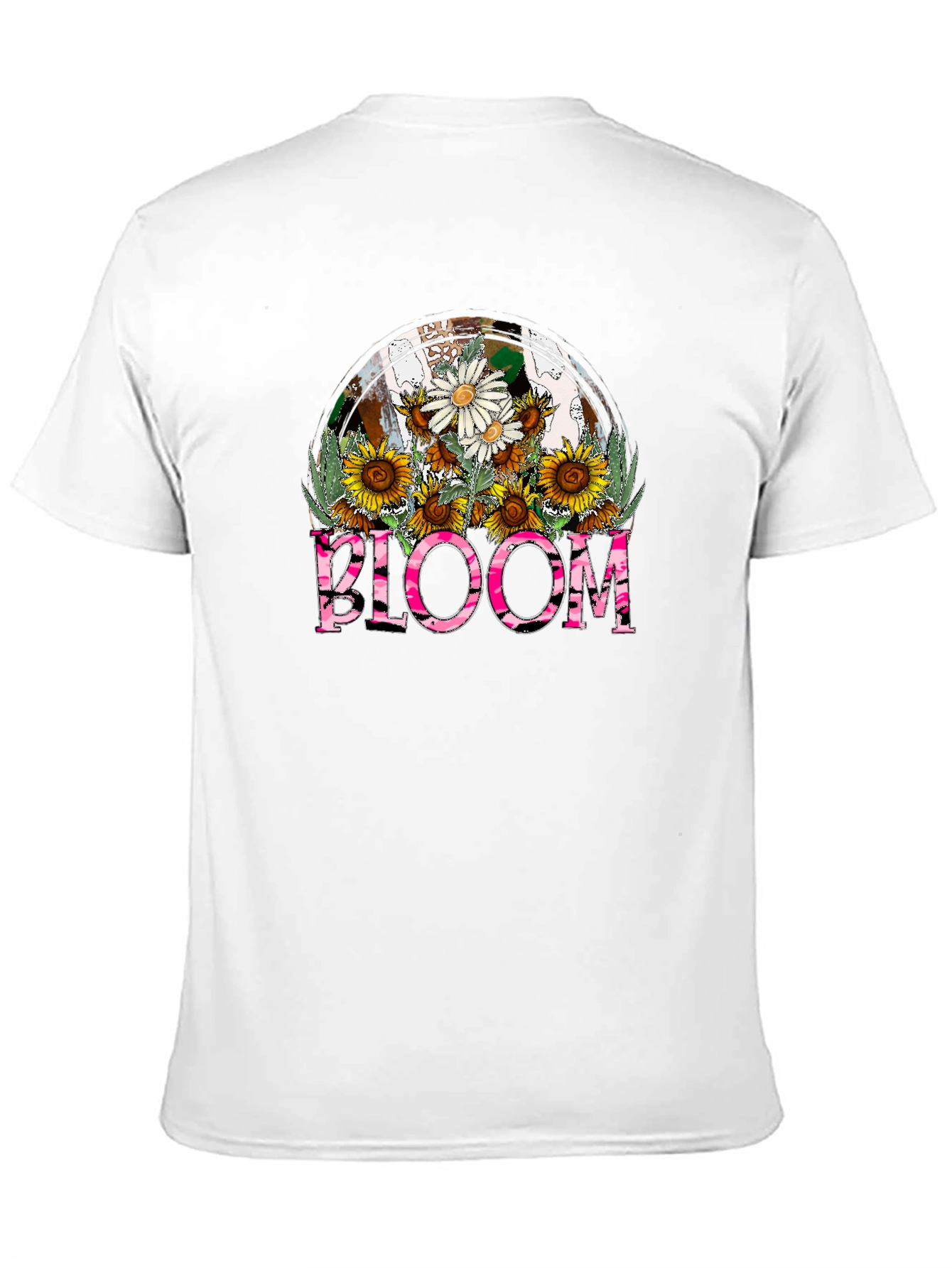 Black Bloom Floral Graphic T-Shirt - Stylish Casual Tee view 11