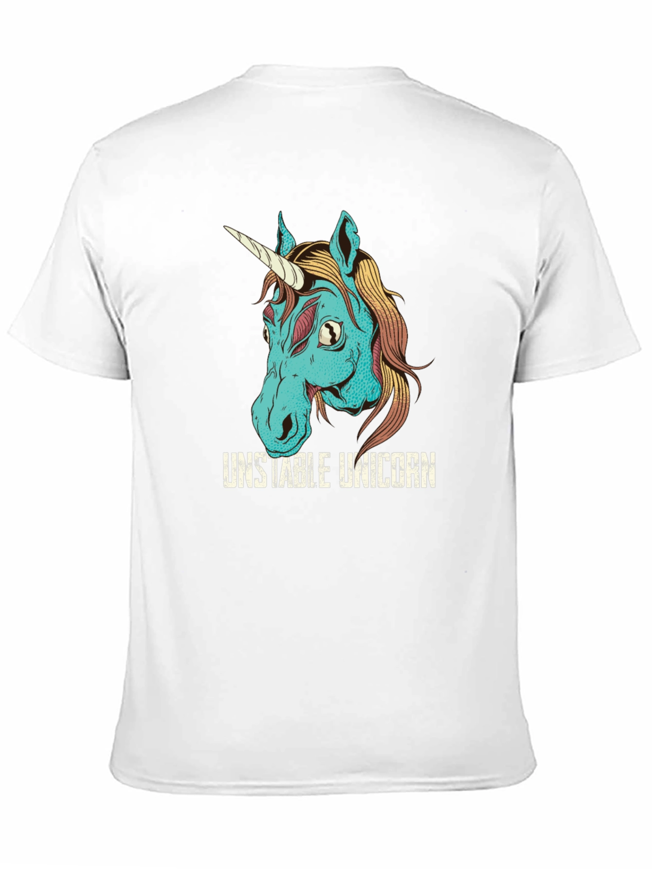 Black Unstable Unicorn Graphic Tee view 11