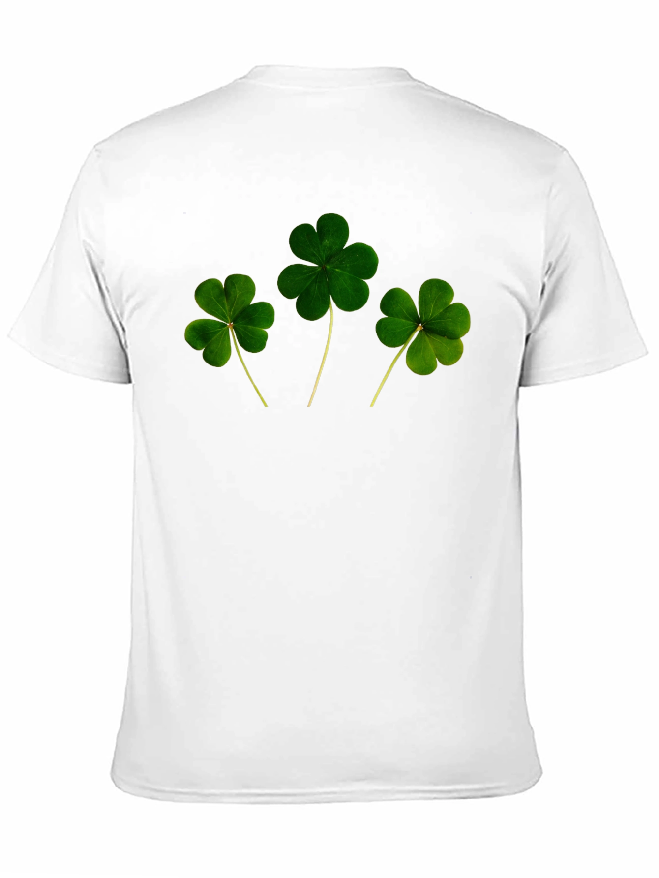 Black Lucky Clover T-Shirt - St. Patrick's Day view 11