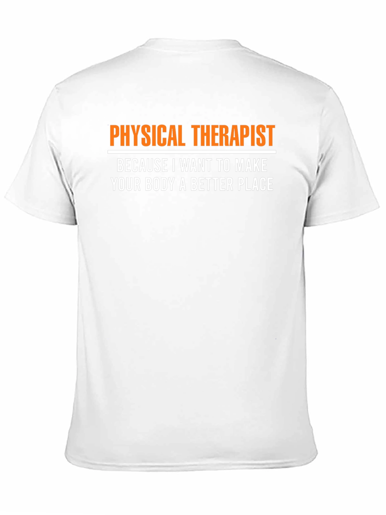 Black Physical Therapist T-Shirt - Make Your Body Better view 11