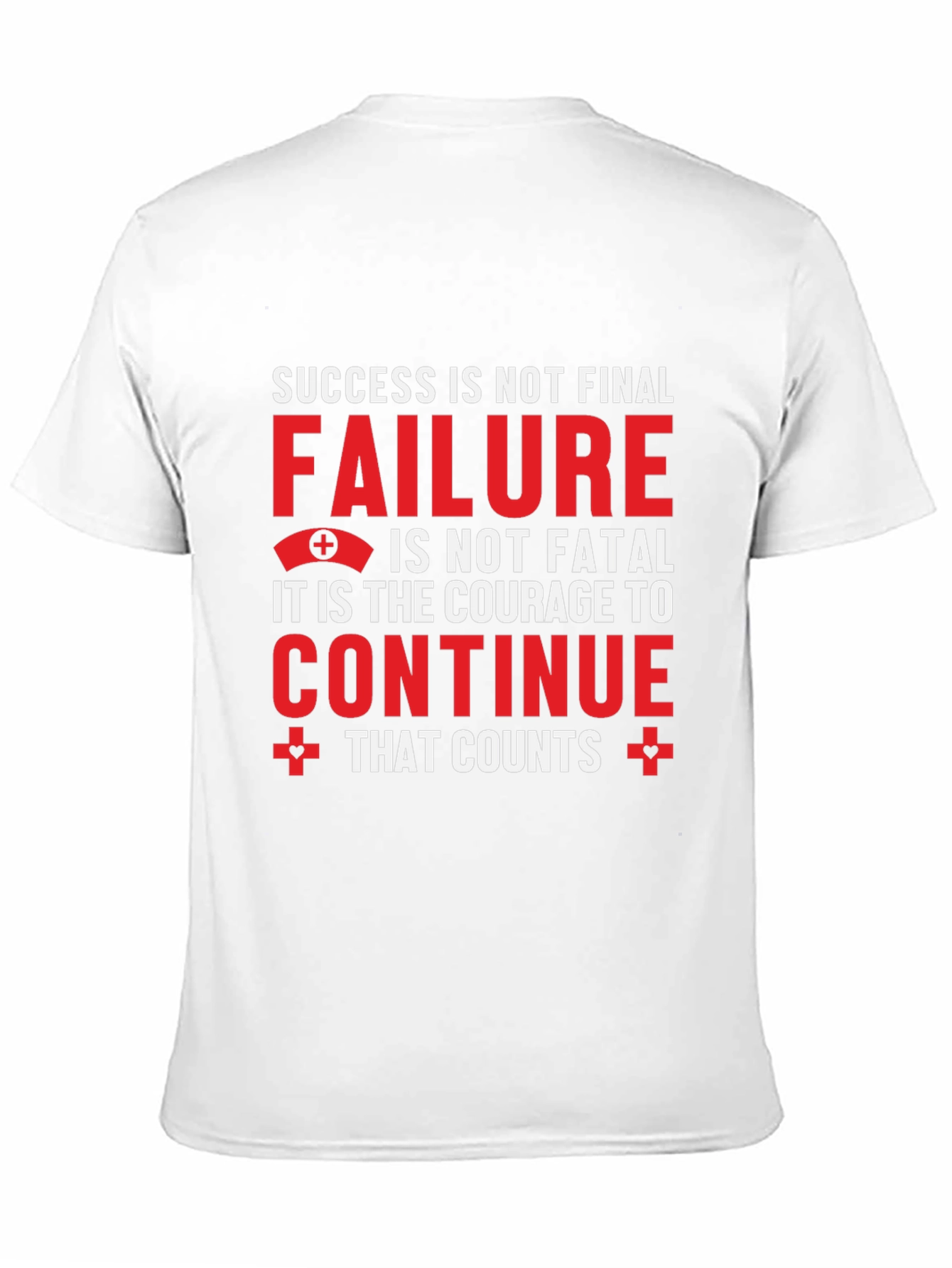 Black Courage to Continue T-Shirt view 11