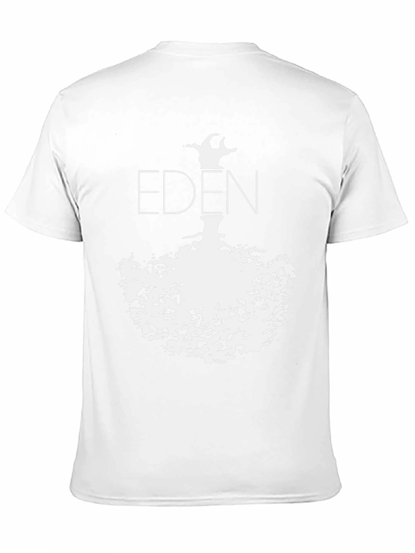 Black Eden Graphic Black T-Shirt | Minimalist Design view 11