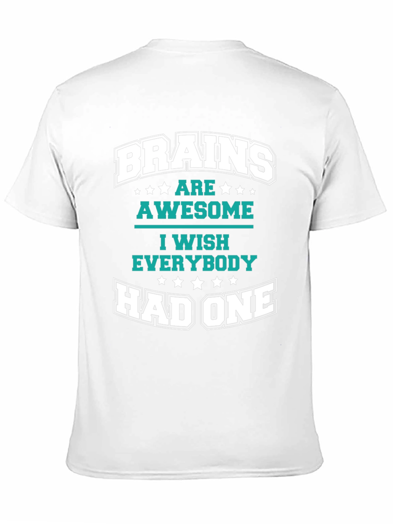 Black Brains Are Awesome Graphic T-Shirt view 11