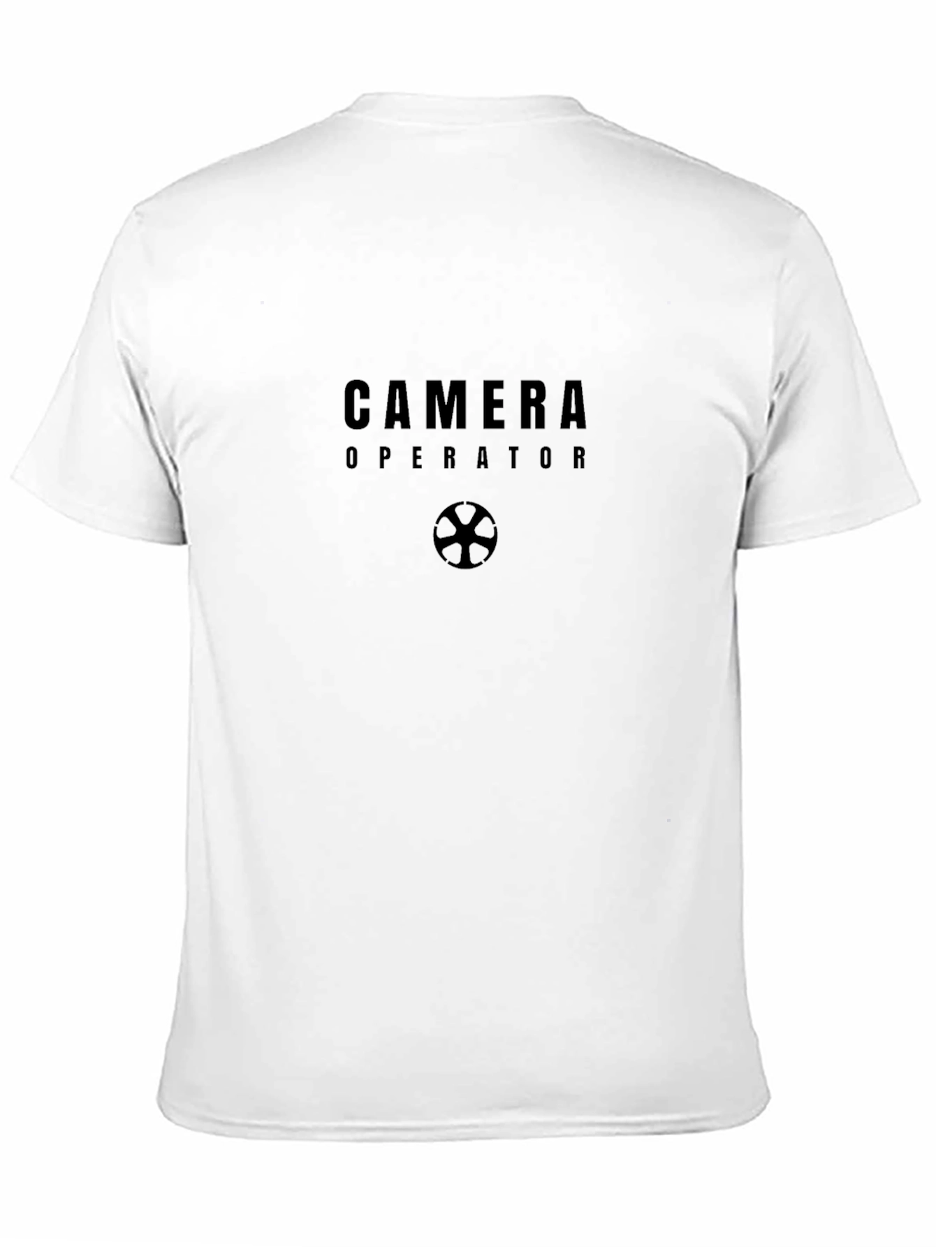 Black Camera Operator Crew Black T-Shirt view 11