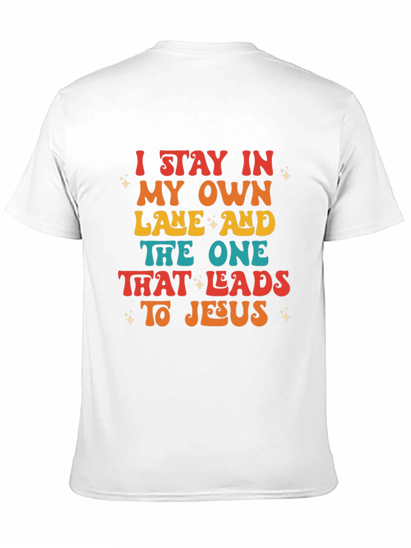 Black I Stay In My Own Lane T-Shirt view 11