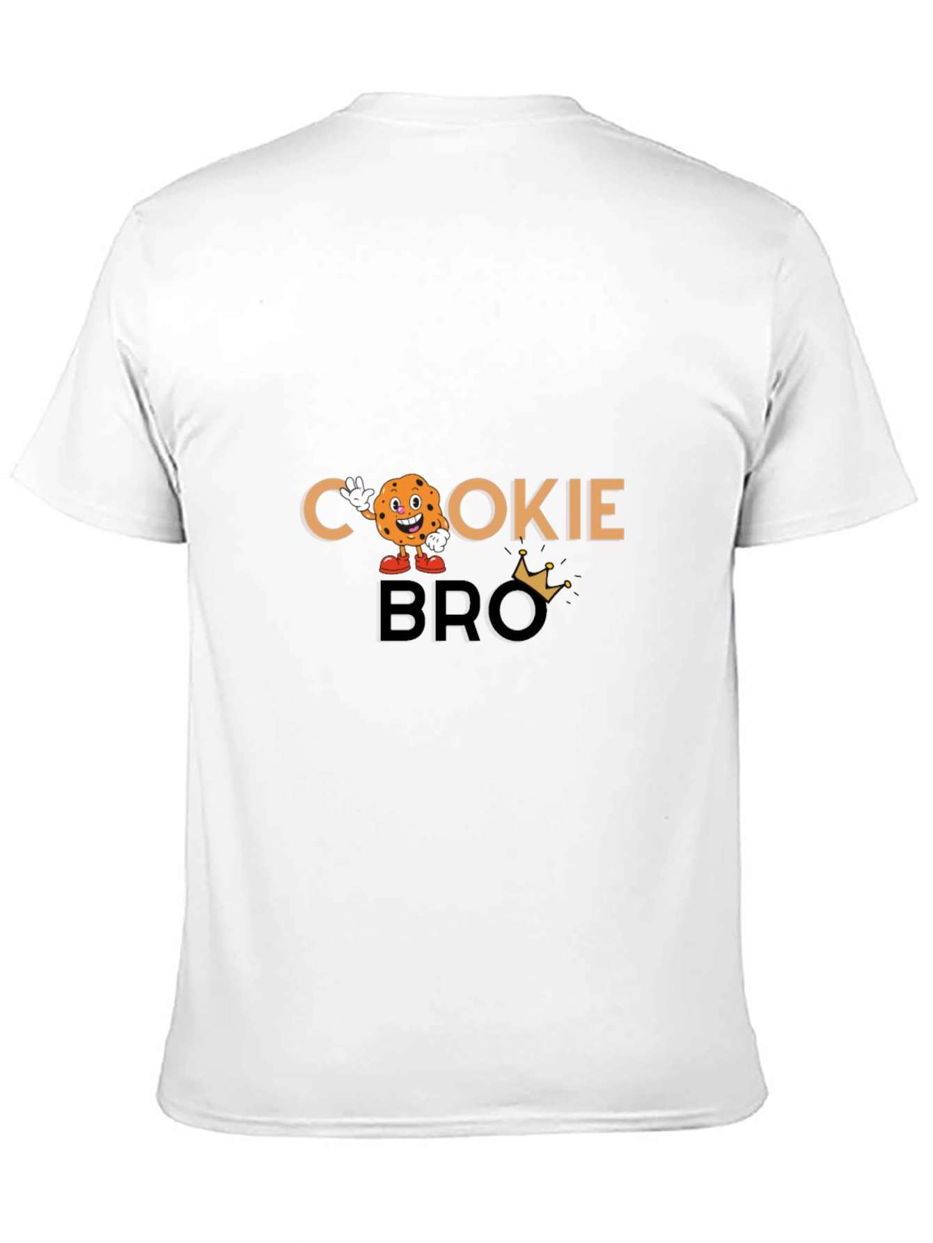 Black Cookie Bro Black Graphic T-Shirt view 11