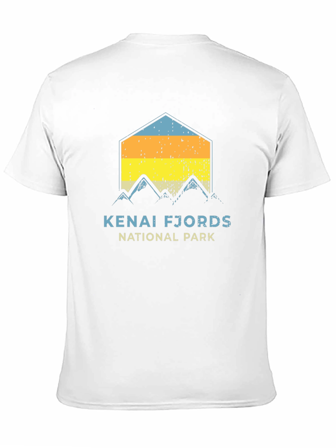 Black Kenai Fjords National Park Black T-Shirt view 11