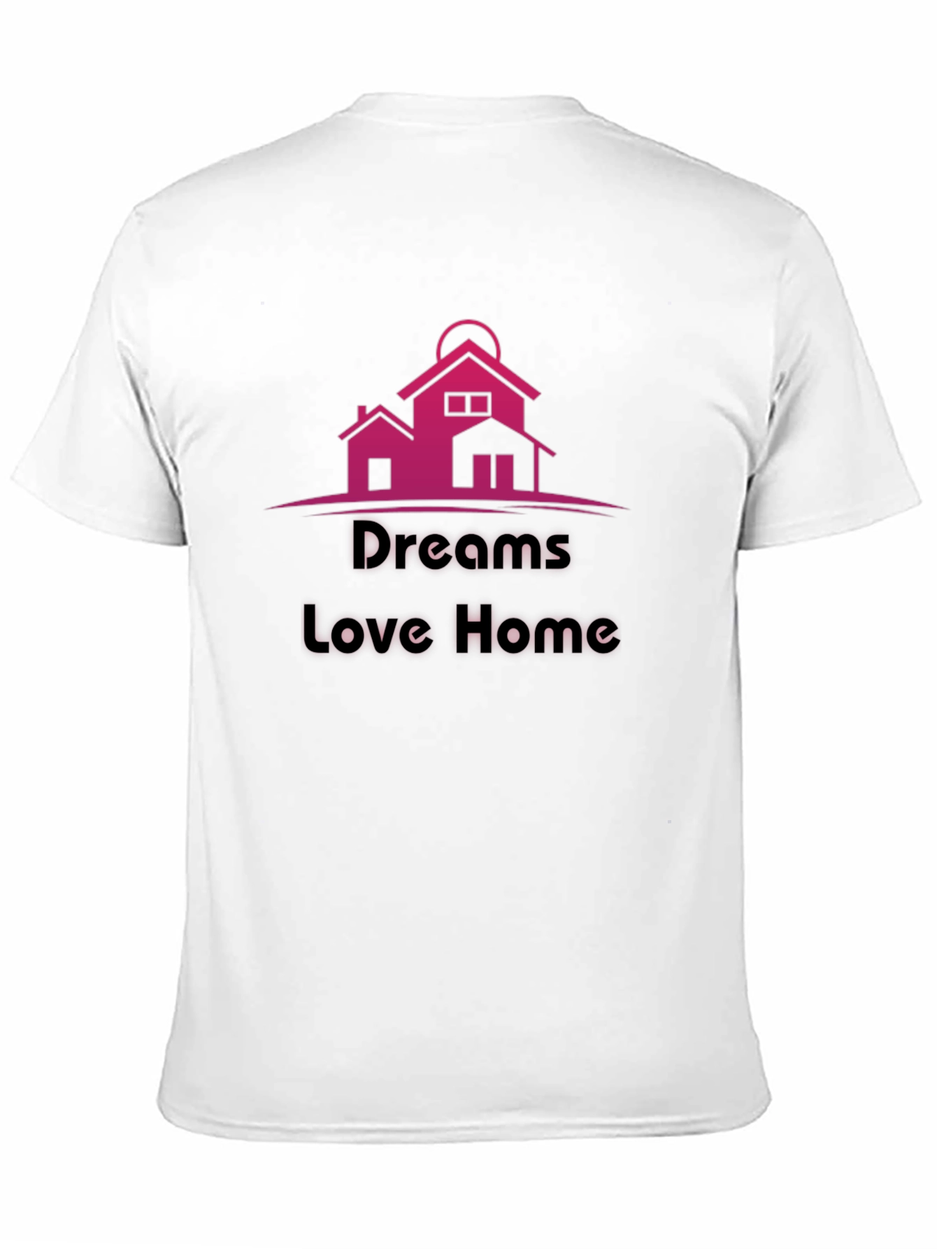 Black Dreams Love Home T-Shirt view 11