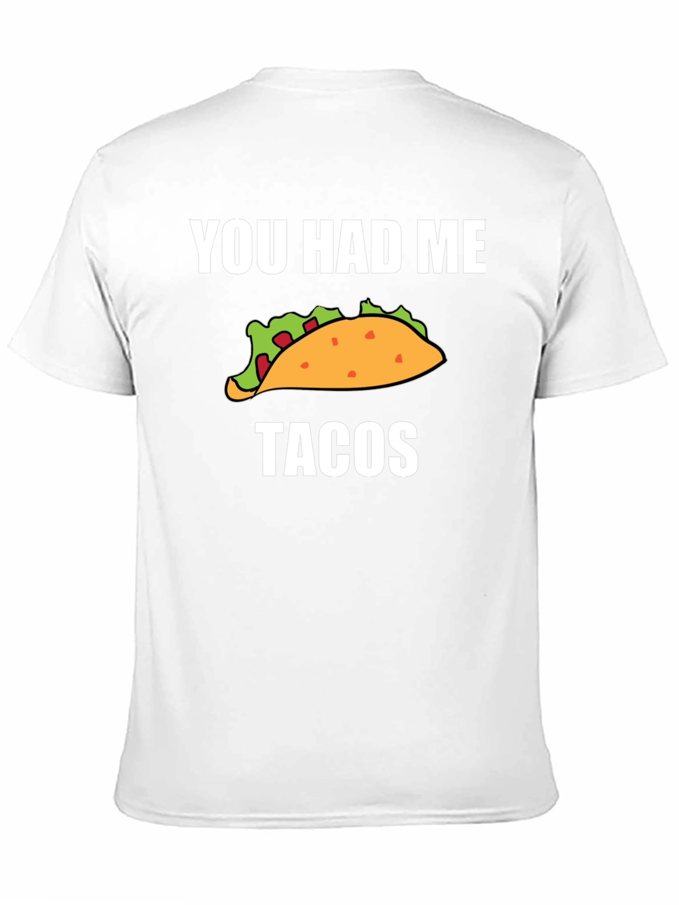 Black You Had Me At Tacos Graphic Tee - Black view 11