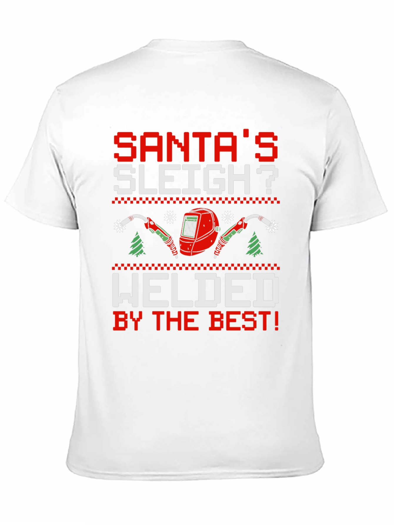 Black Santa's Sleigh Welded T-Shirt view 11