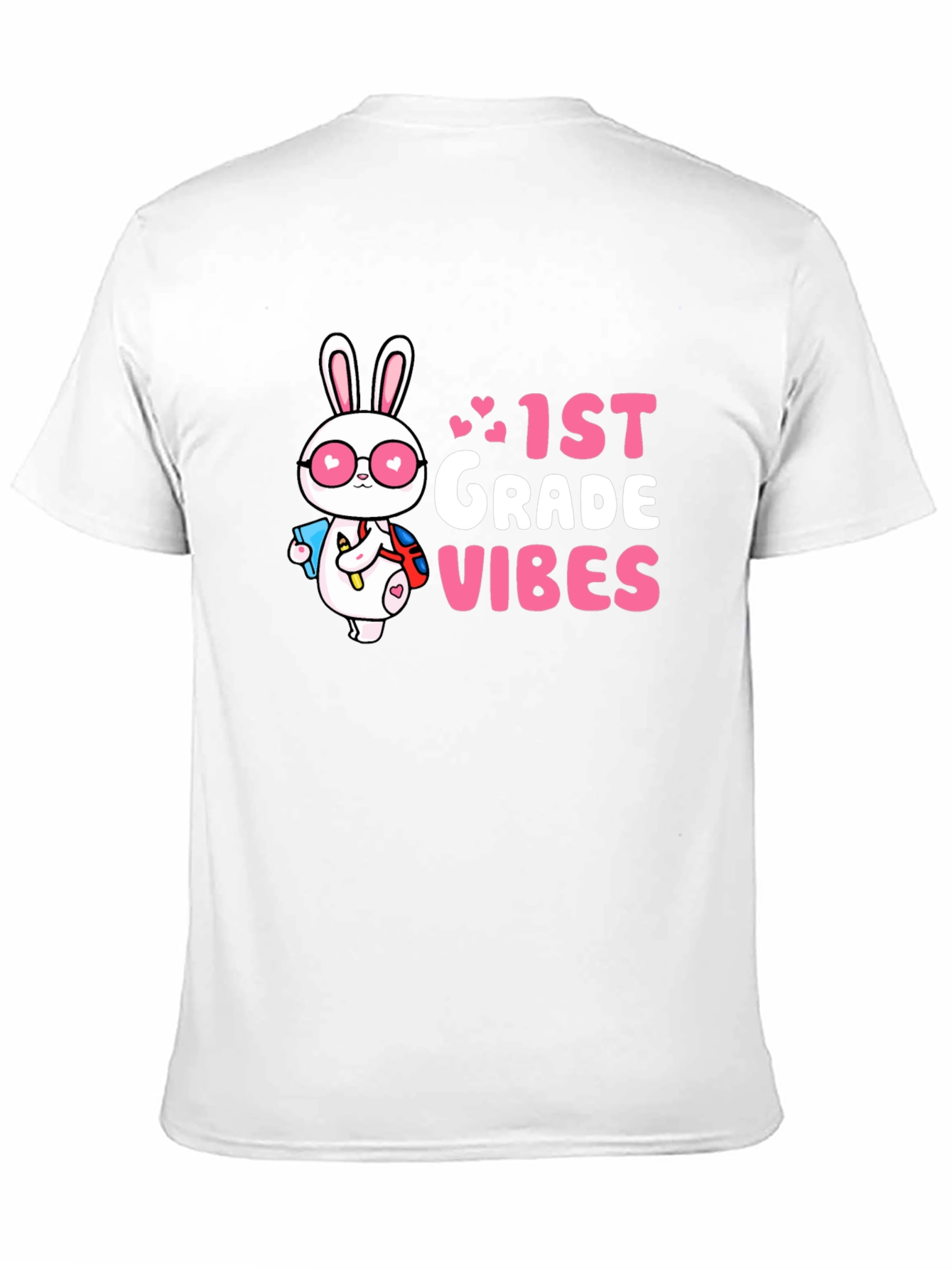 1st Grade Vibes Bunny T-Shirt - 11
