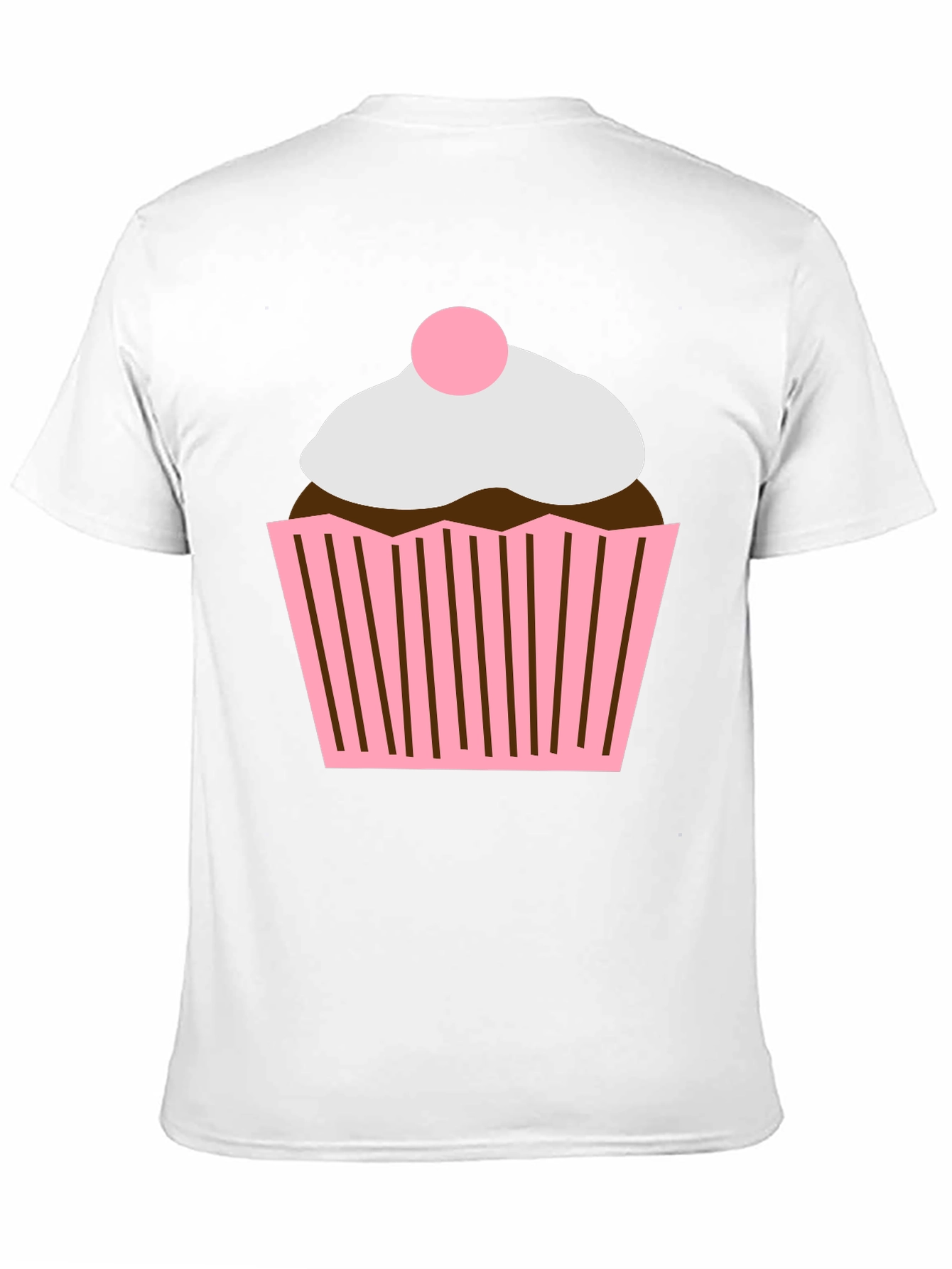 Black Cupcake Graphic Tee - Sweet Treat T-Shirt view 11