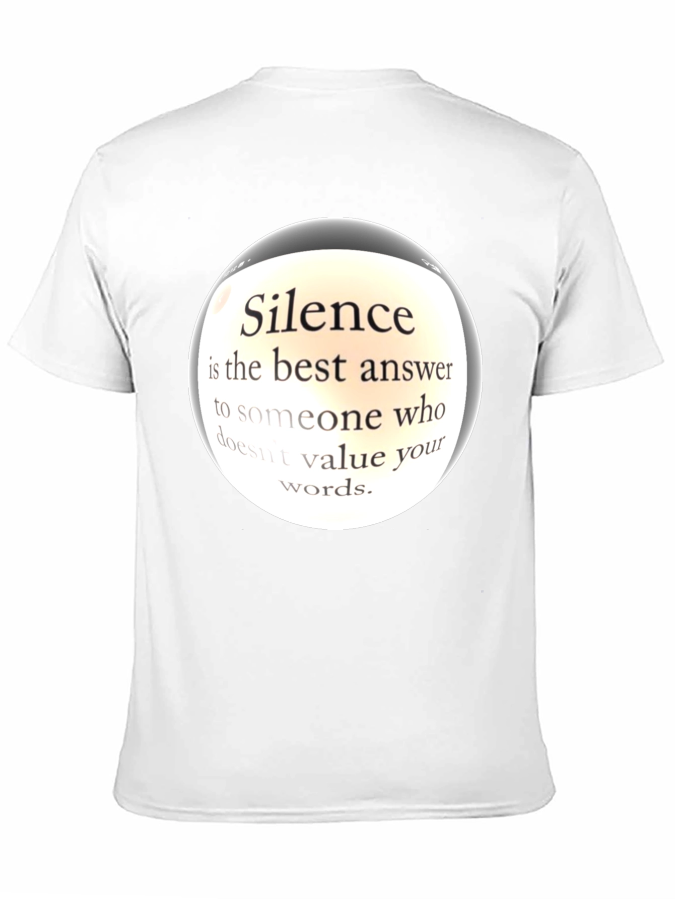 Silence is the Best Answer T-Shirt - 11