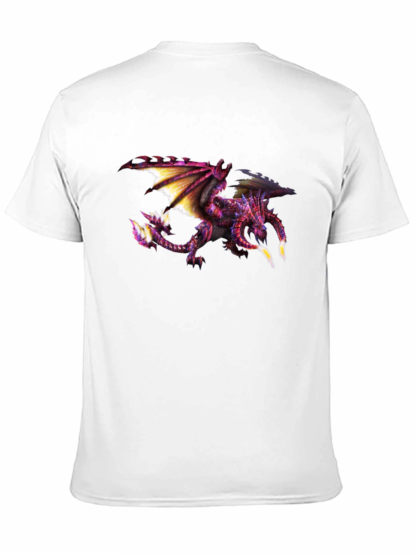 Black Dragon Graphic T-Shirt - Bold Black Tee view 11