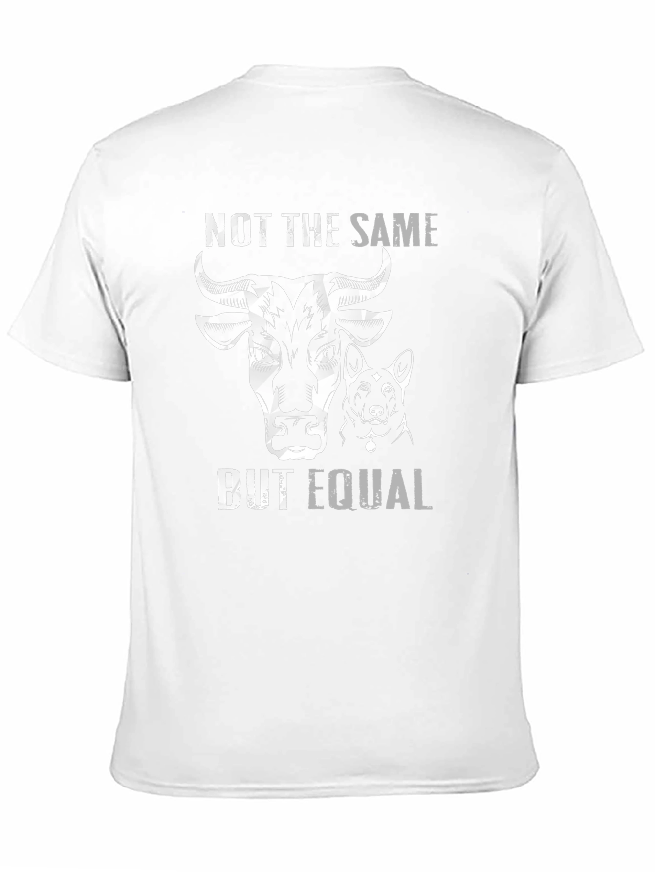 Black Not the Same But Equal Graphic T-Shirt view 11
