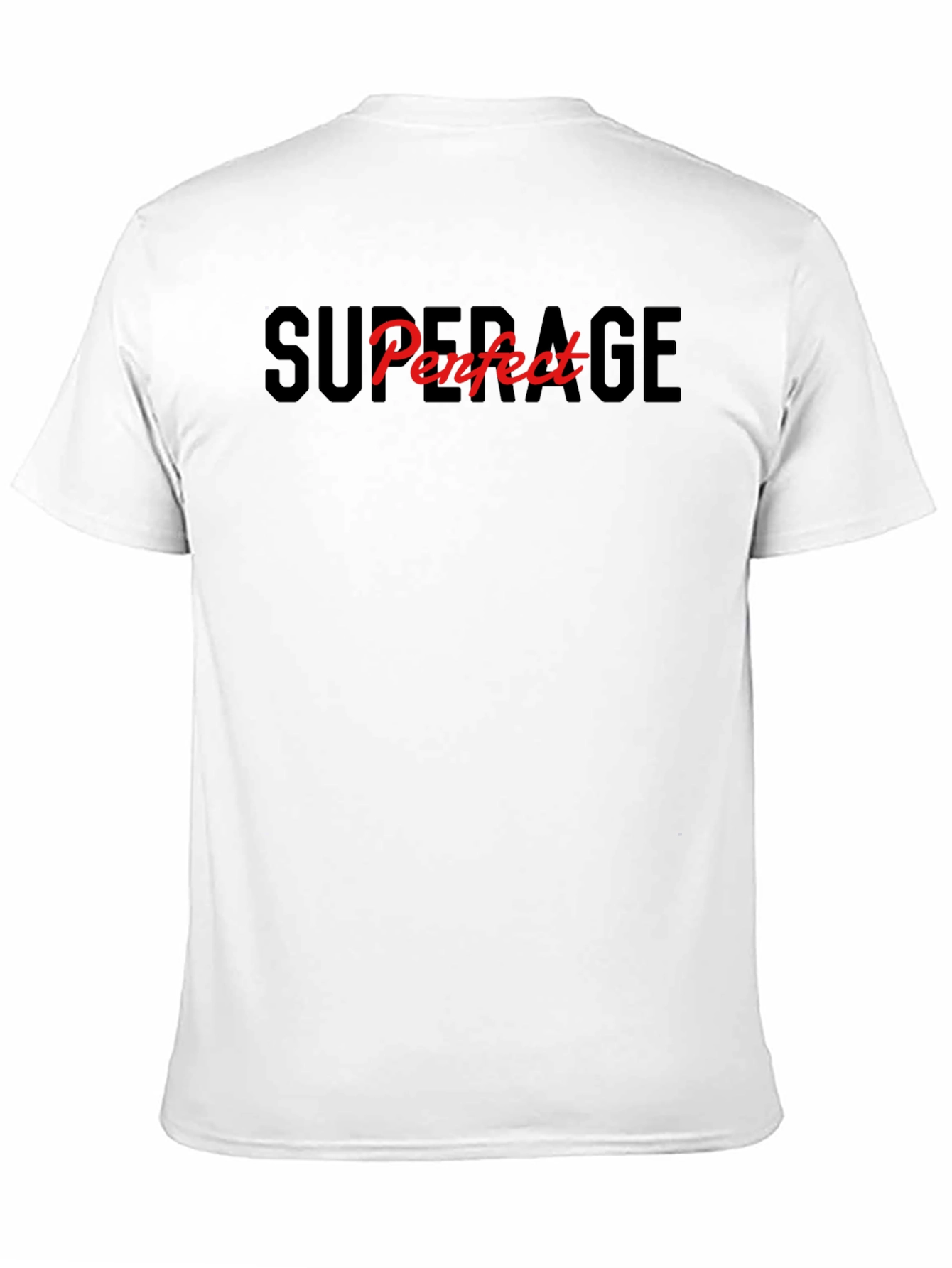 Black Superage "Perfect" Graphic T-Shirt - Black view 11