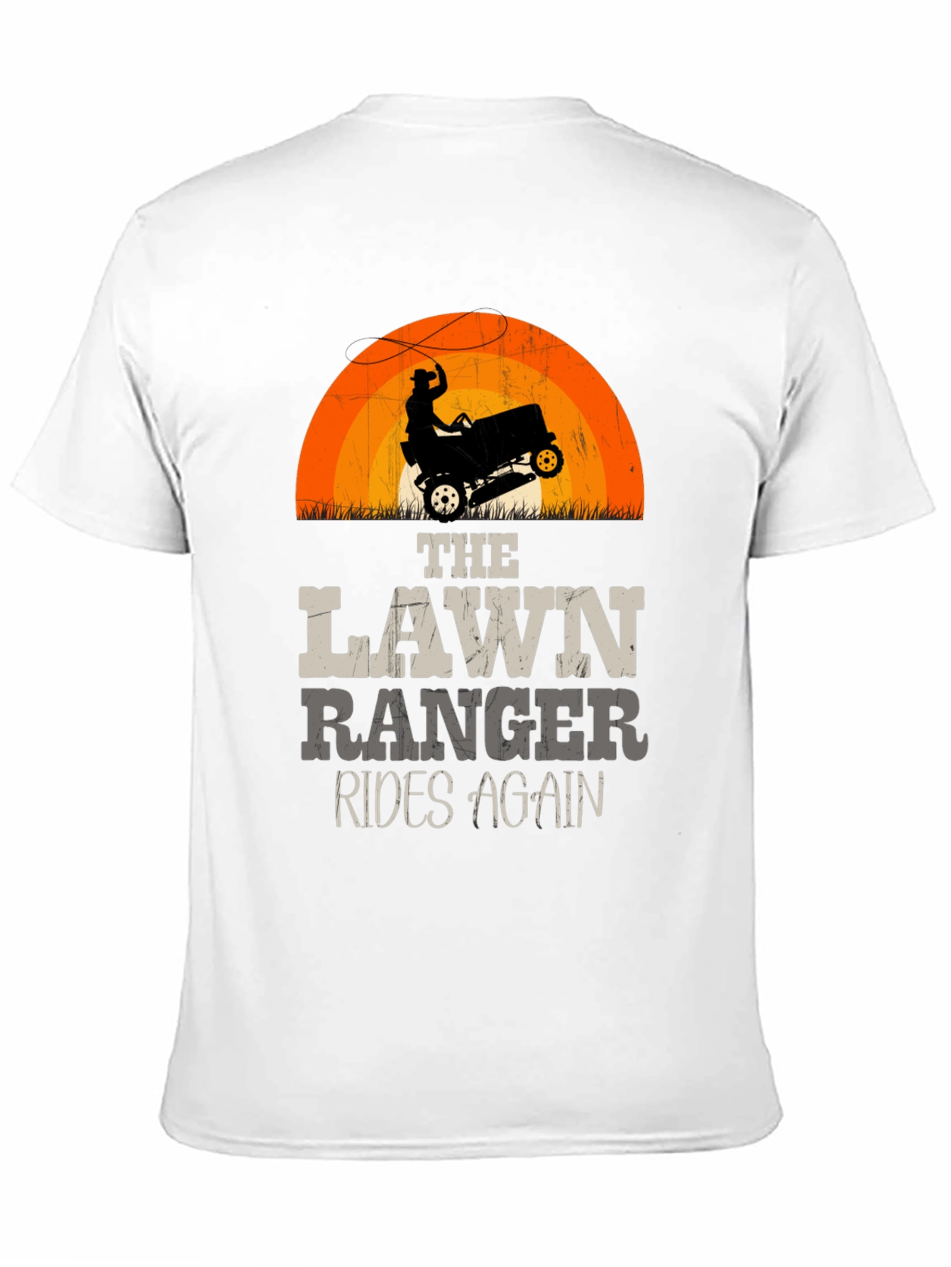 Lawn Ranger Rides Again Graphic T-Shirt - 11