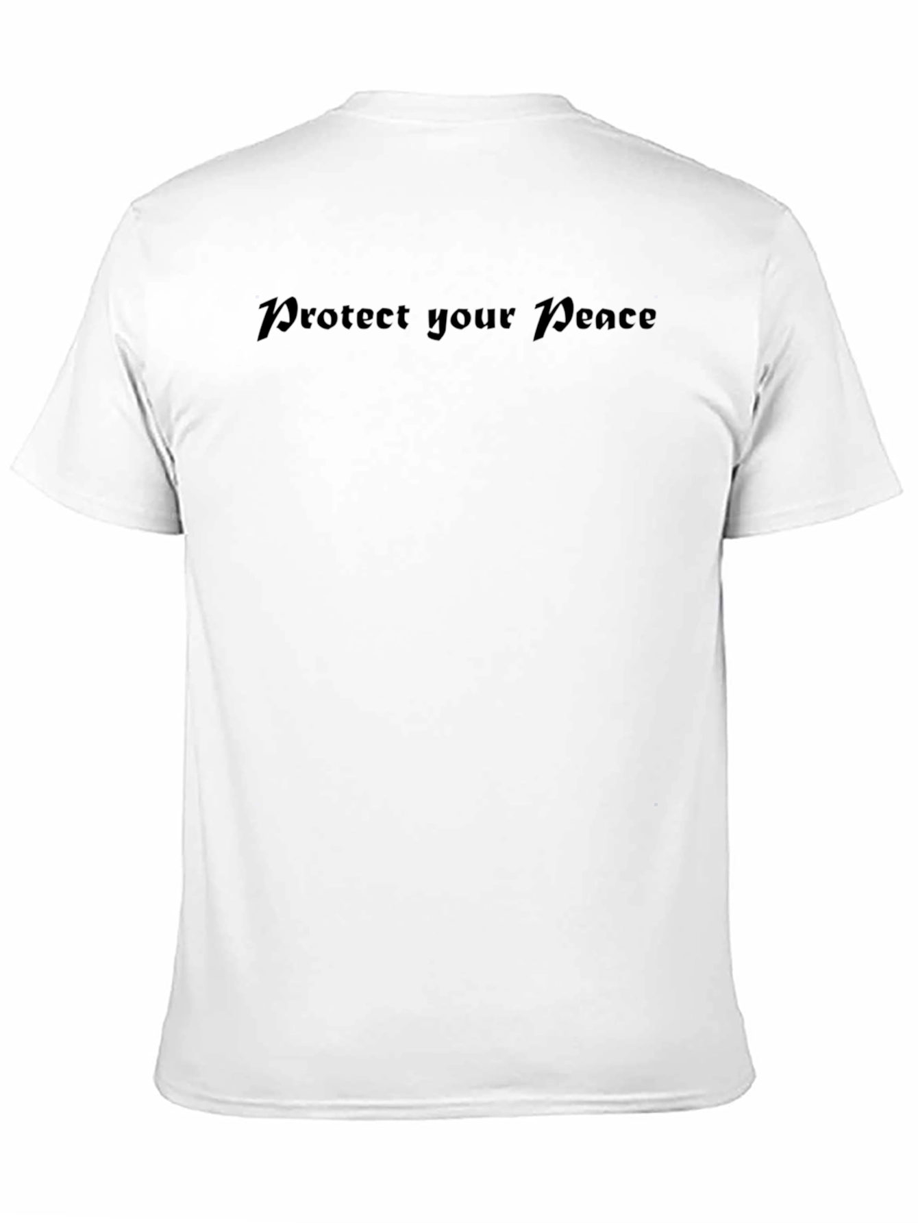 Black Protect Your Peace Black Graphic Tee view 11