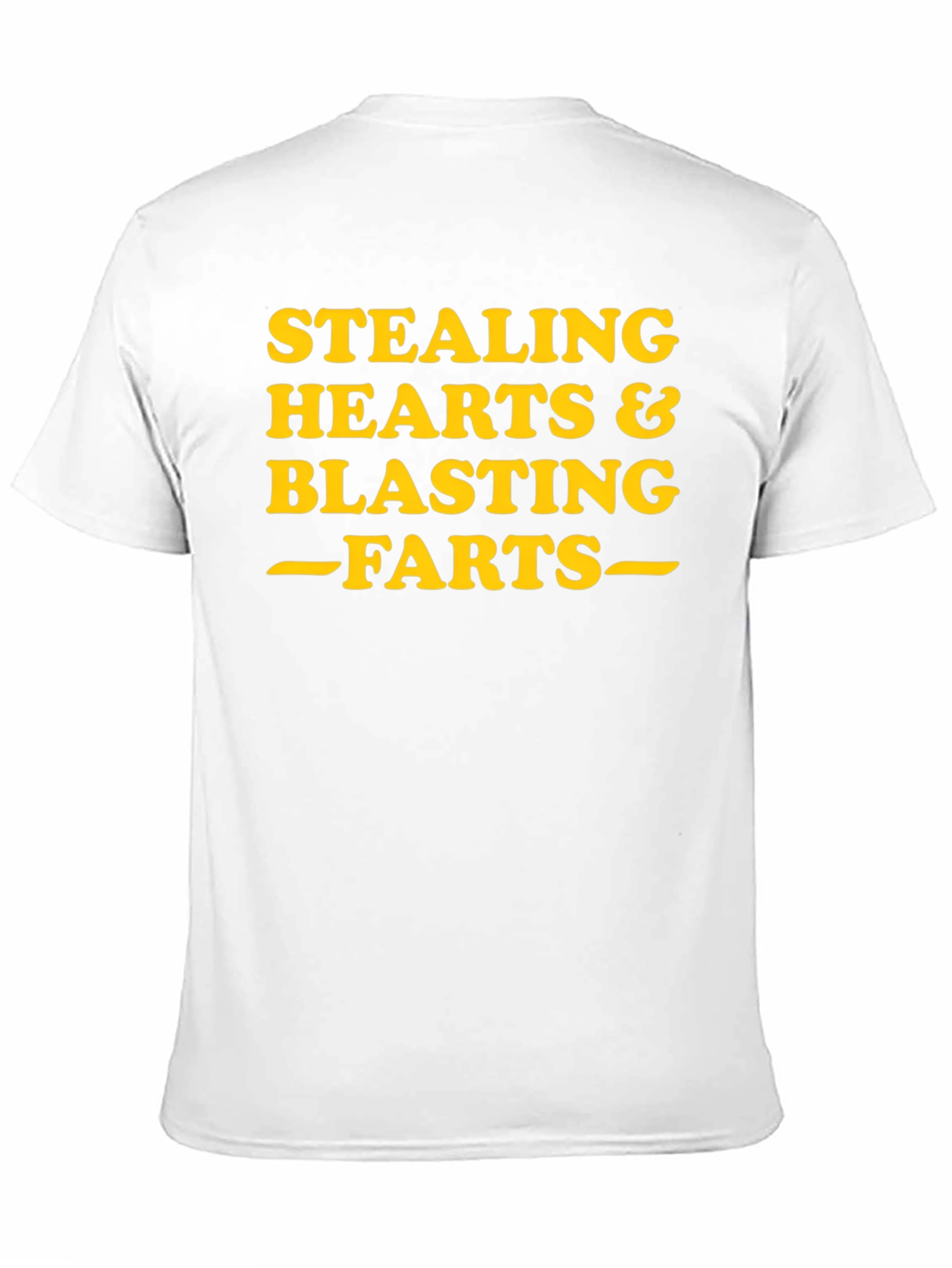 Black Stealing Hearts Blasting Farts Graphic T-Shirt view 11
