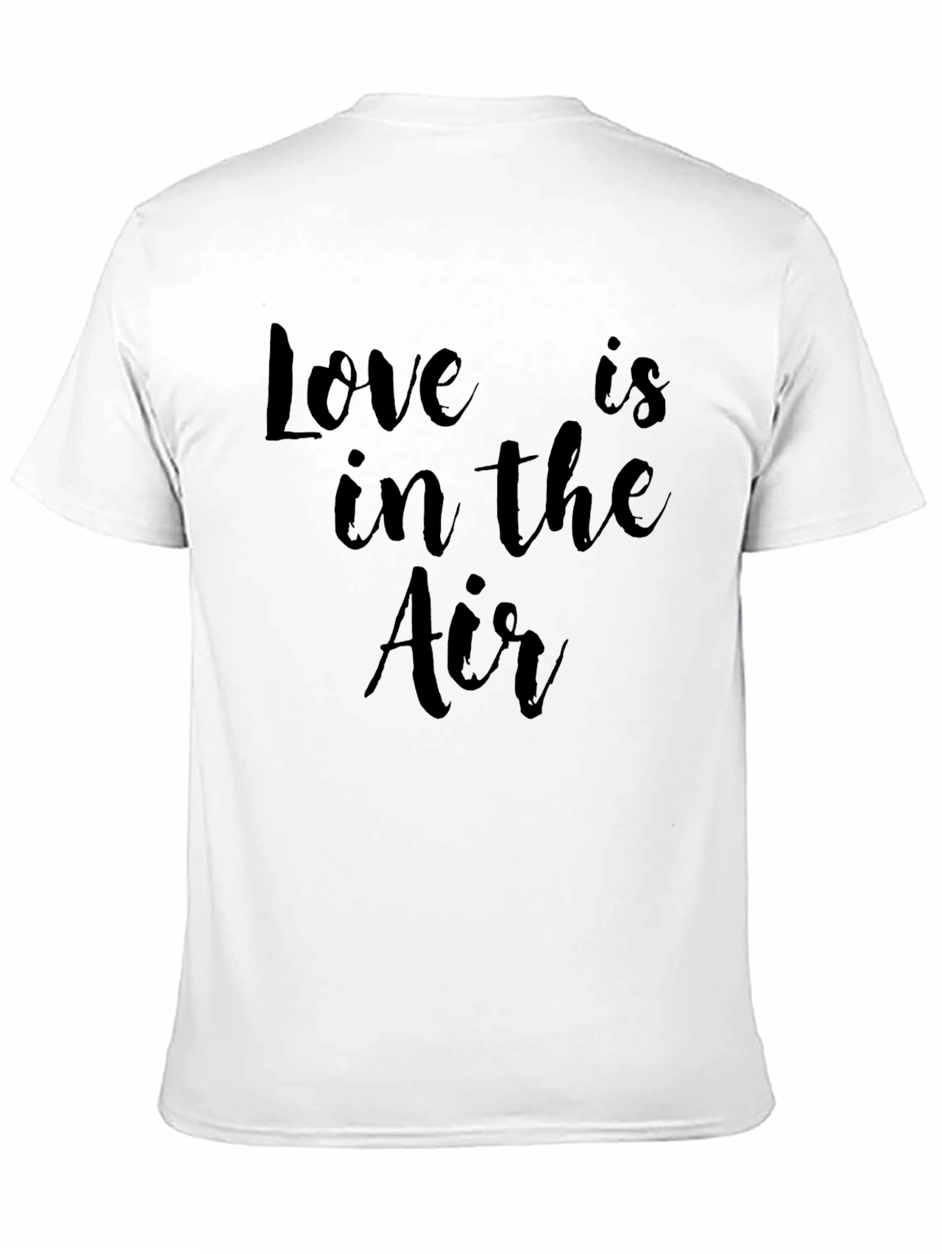Black Love is in the Air Black Graphic Tee view 11