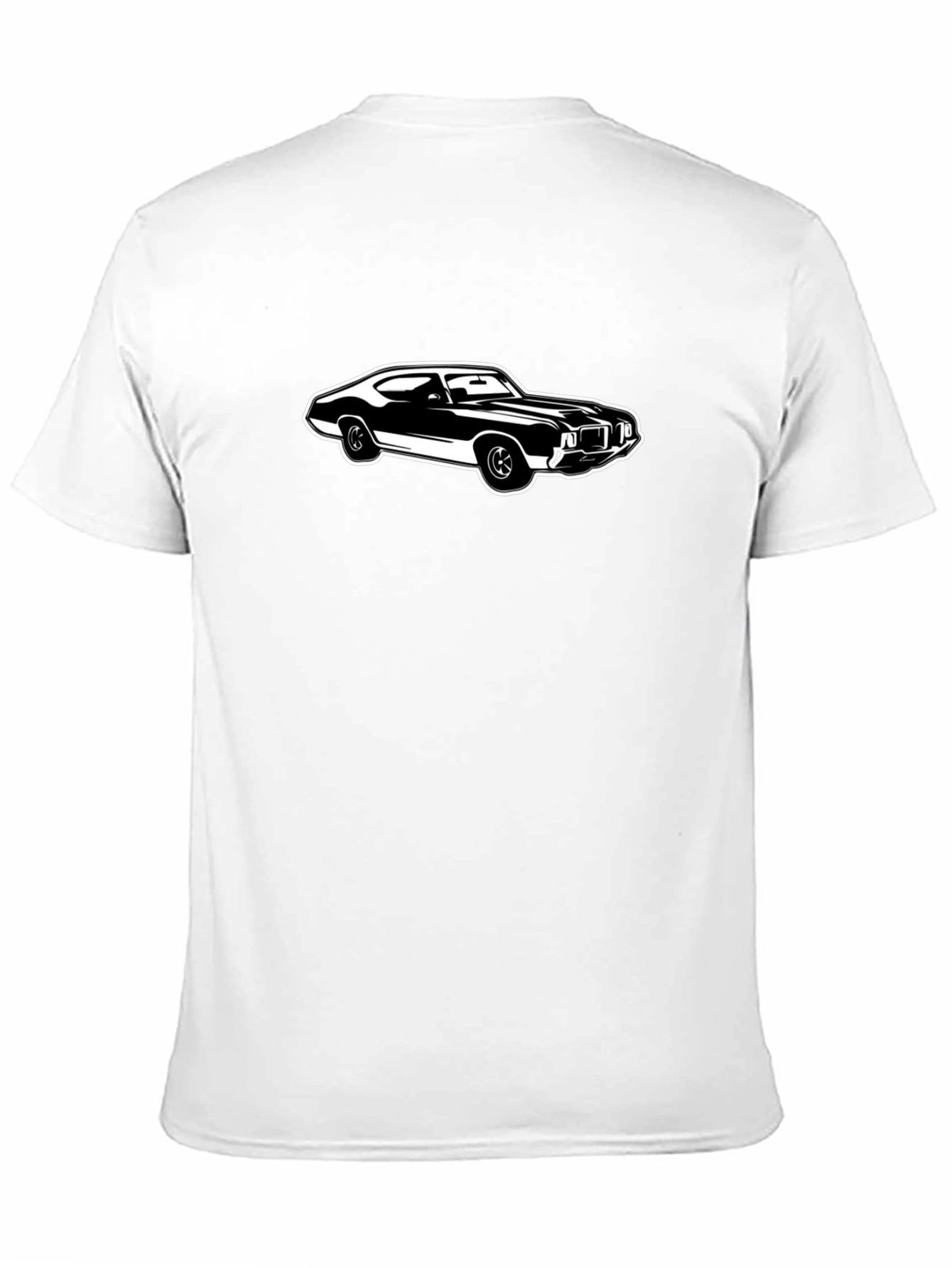 Black Classic Car Graphic Tee - Black view 11
