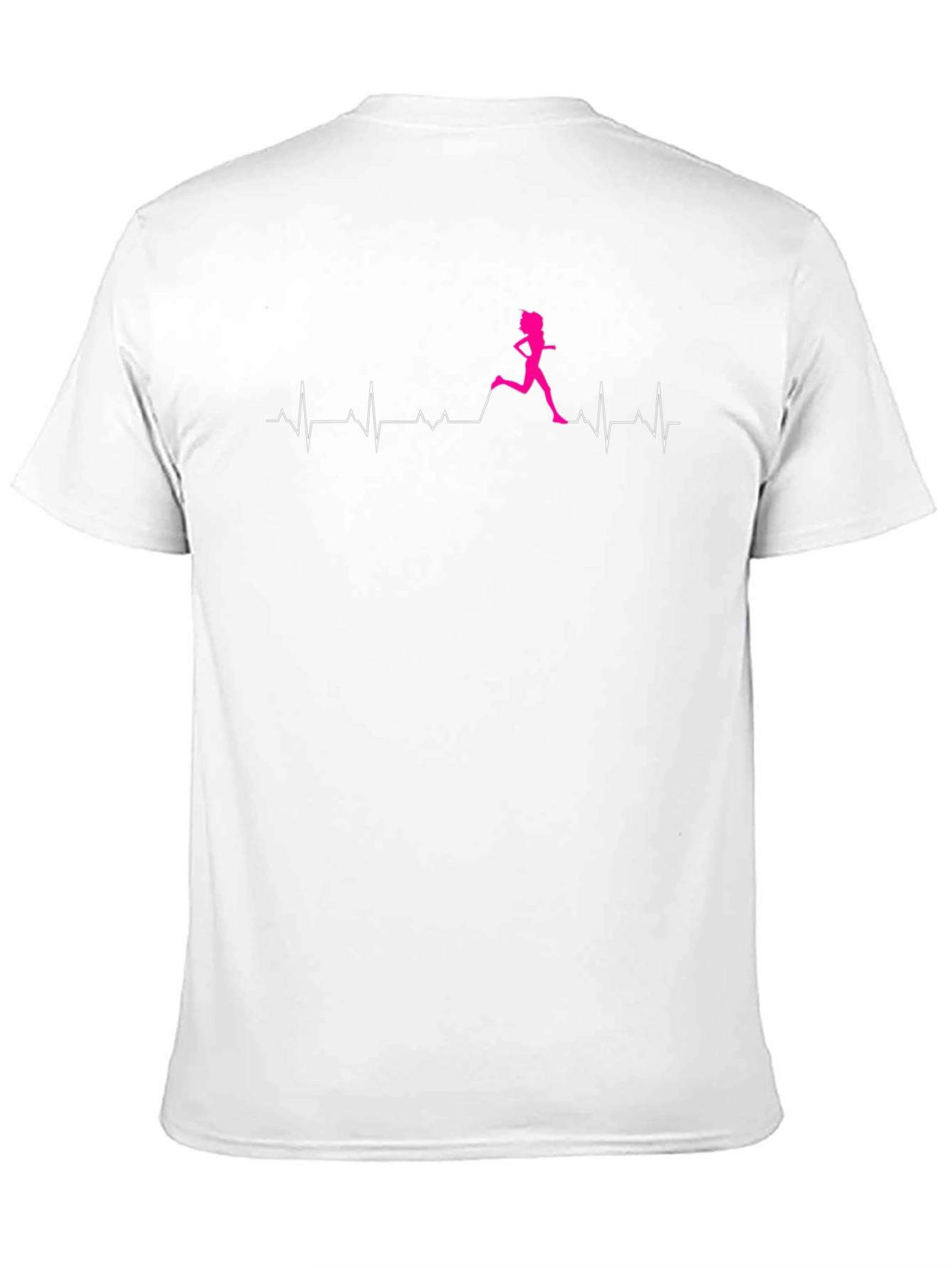 Black Running Heartbeat T-Shirt view 11