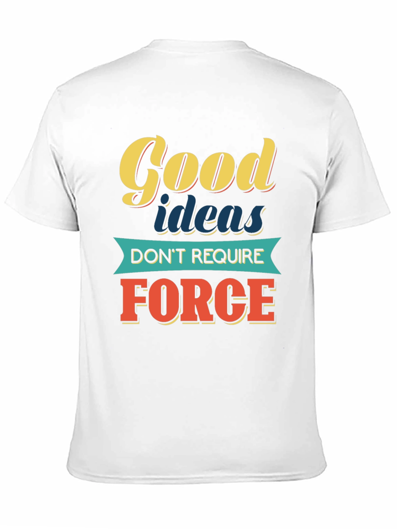 Black Good Ideas T-Shirt - Soft Cotton Blend view 11