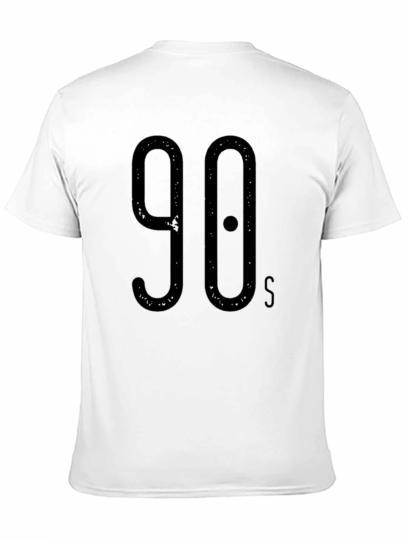 Black 90s Style Black Graphic T-Shirt view 11