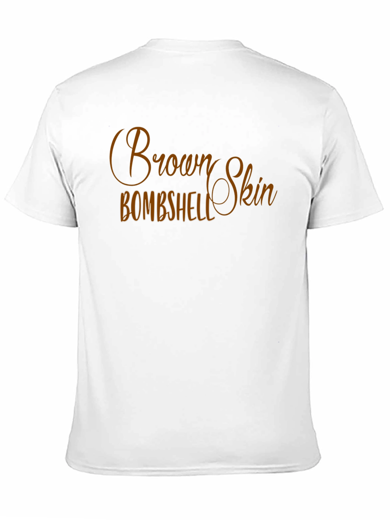 Brown Skin Bombshell Graphic T-Shirt - 11