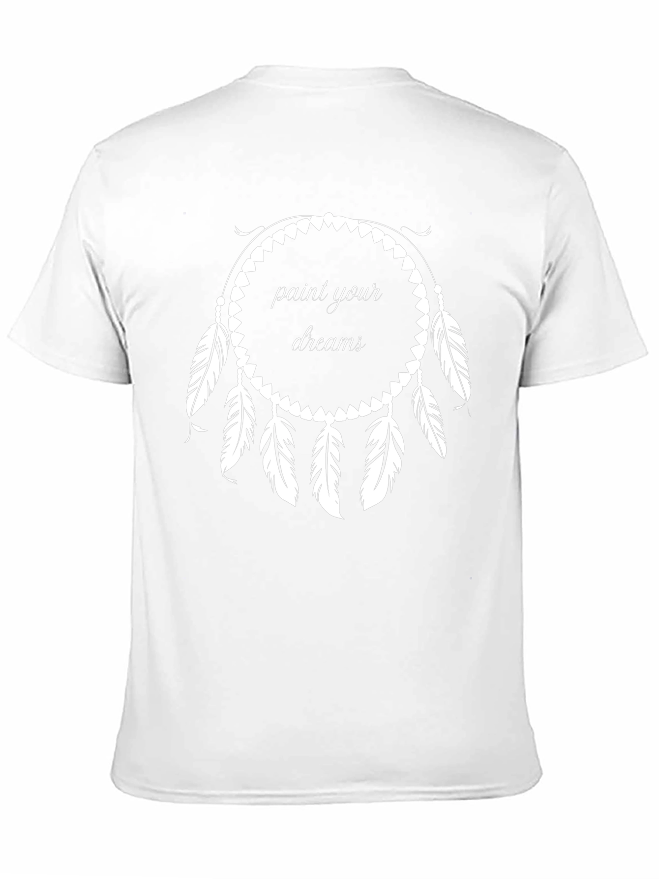 Black Dreamcatcher Graphic Tee - Paint Your Dreams view 11
