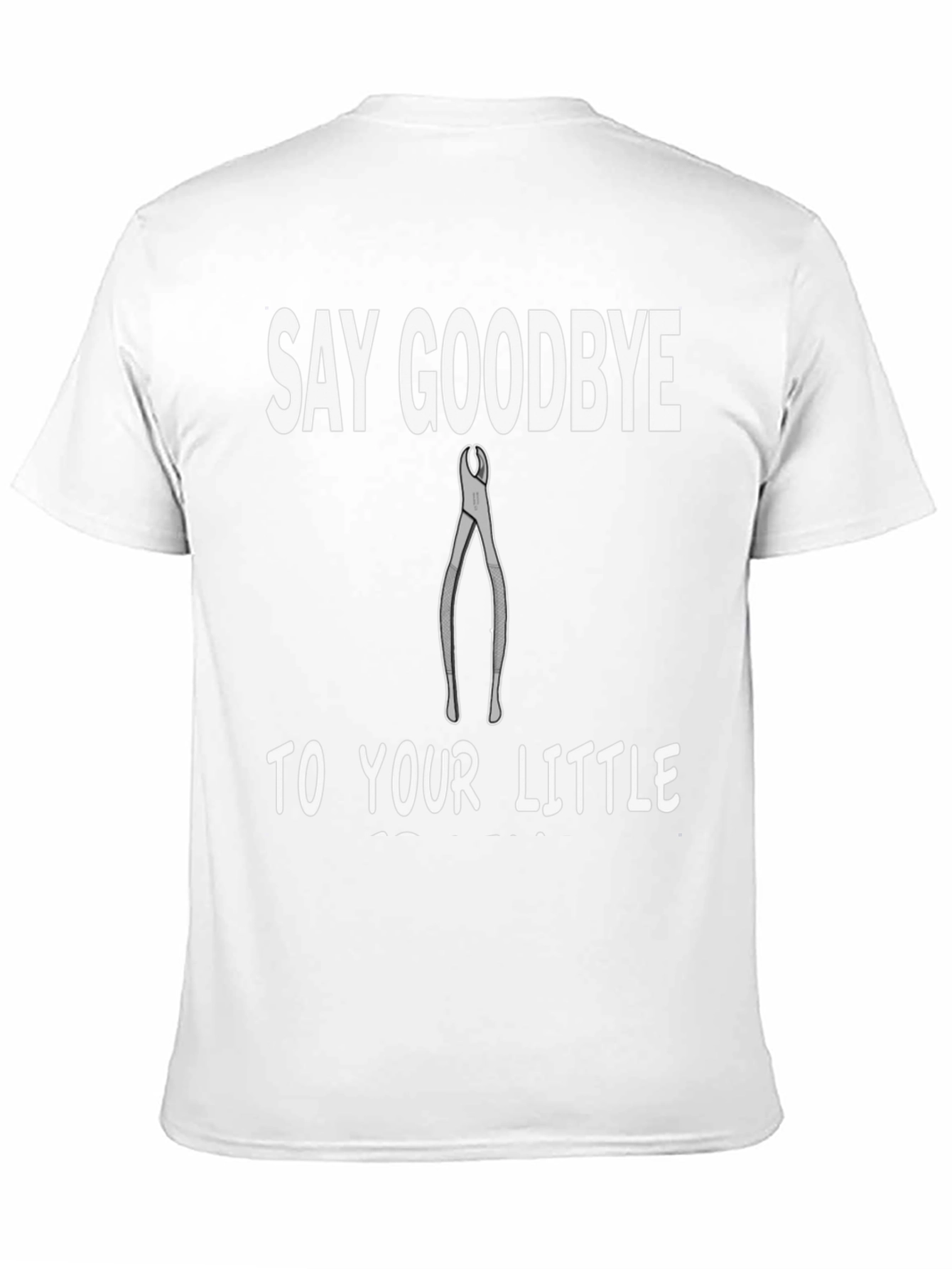 Black Funny Dentist T-Shirt - Say Goodbye view 11