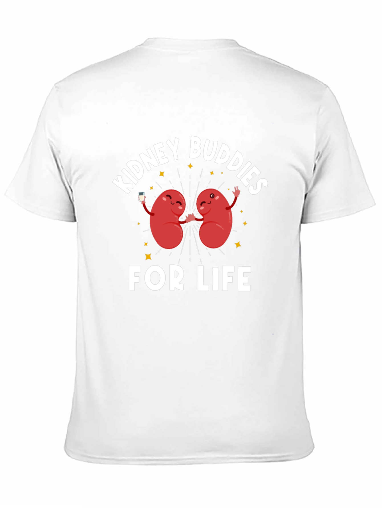 Black Kidney Buddies For Life Graphic Tee view 11