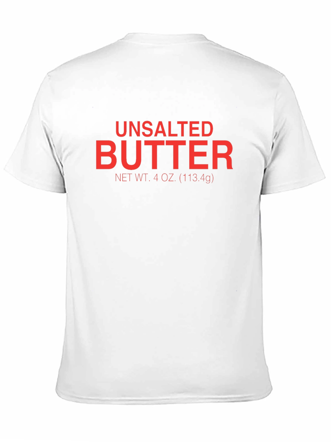 Black Unsalted Butter Graphic T-Shirt - Novelty Tee view 11