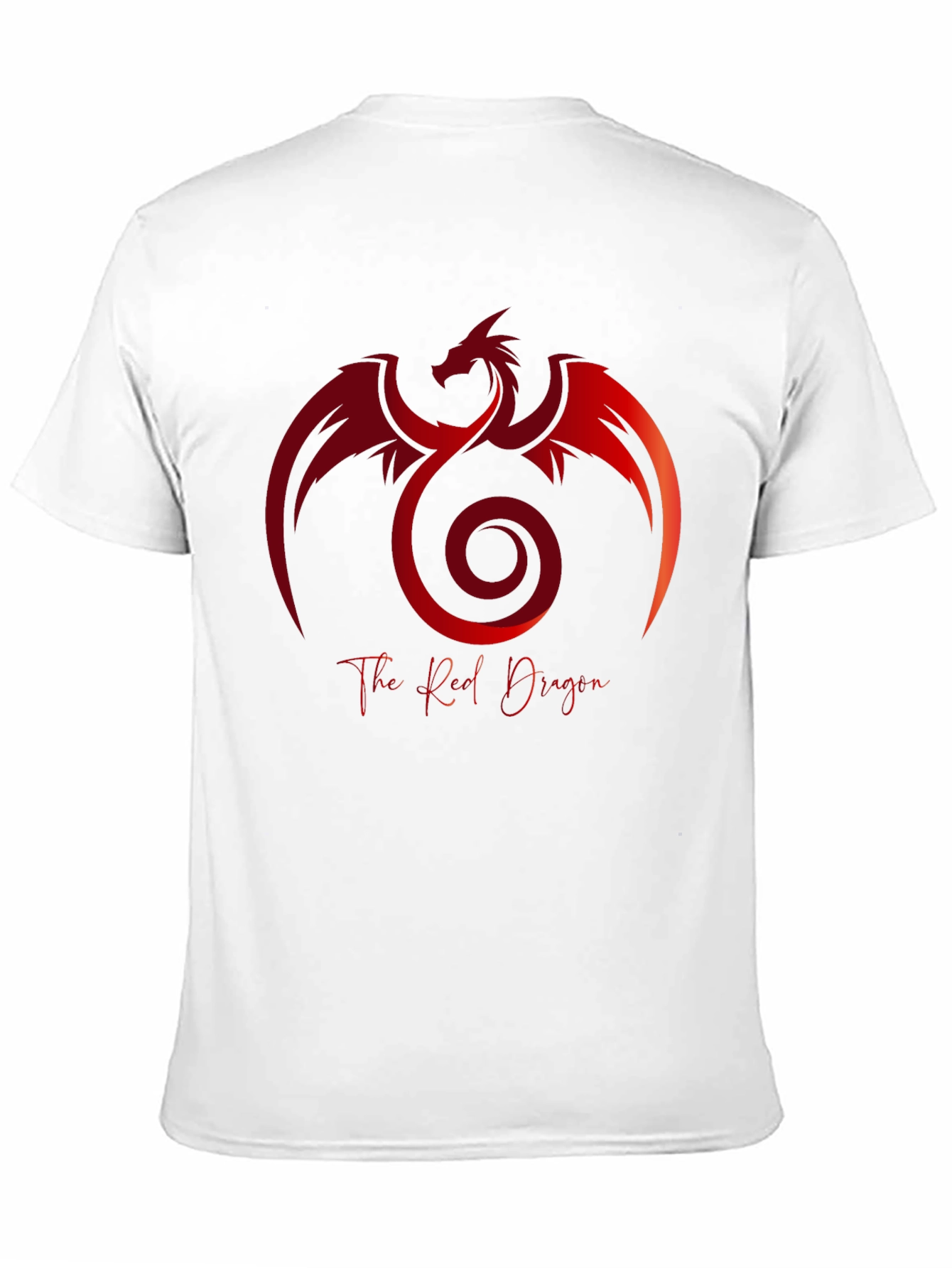 Black The Red Dragon Graphic Tee - Black Cotton Shirt view 11