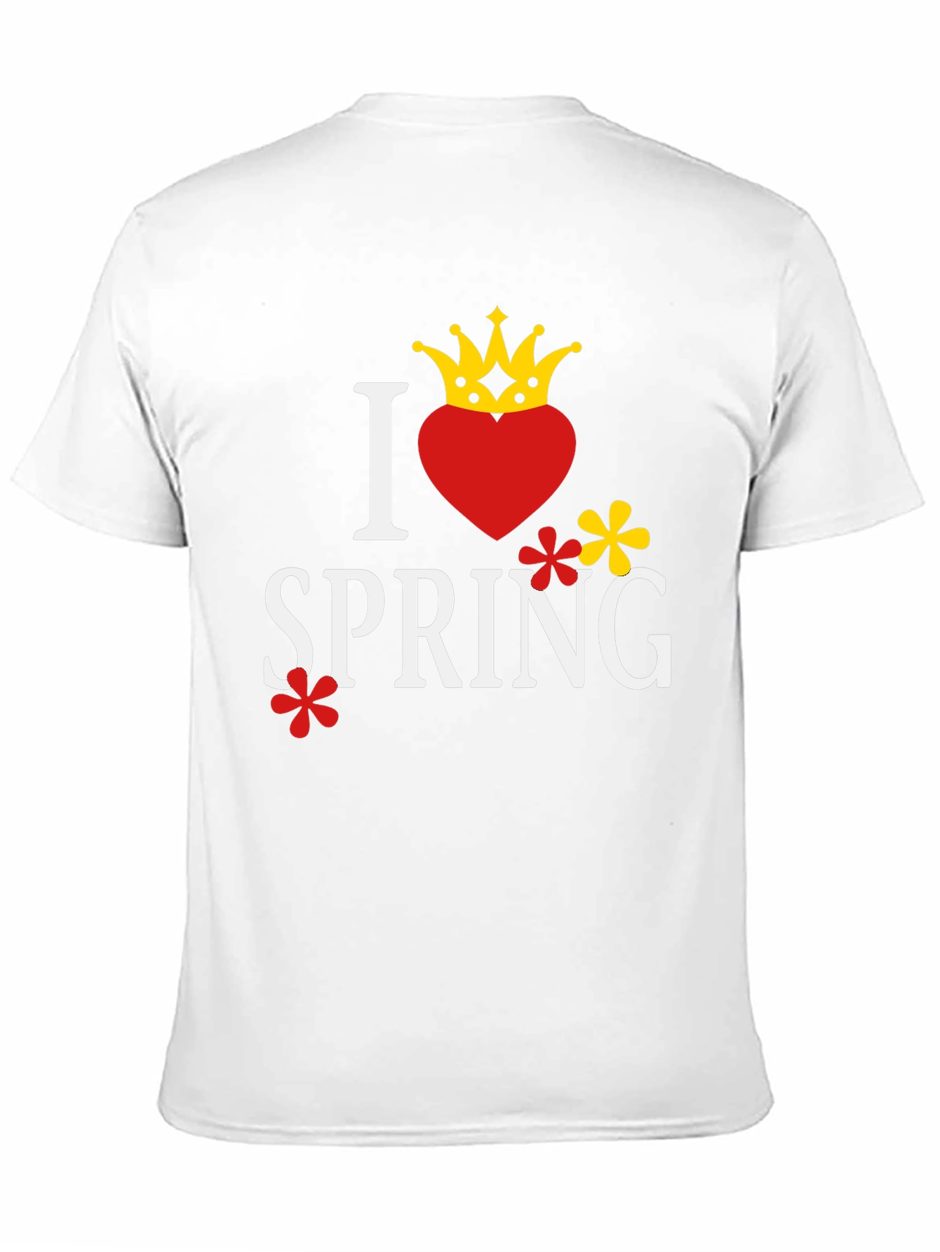 Black I Heart Spring Graphic Tee - Stylish Unisex T-Shirt view 11