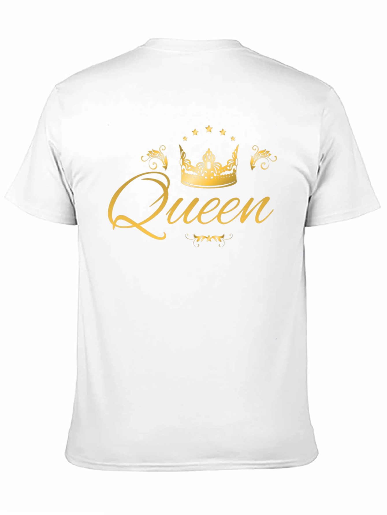 Black Queen Crown Graphic T-Shirt - Black view 11
