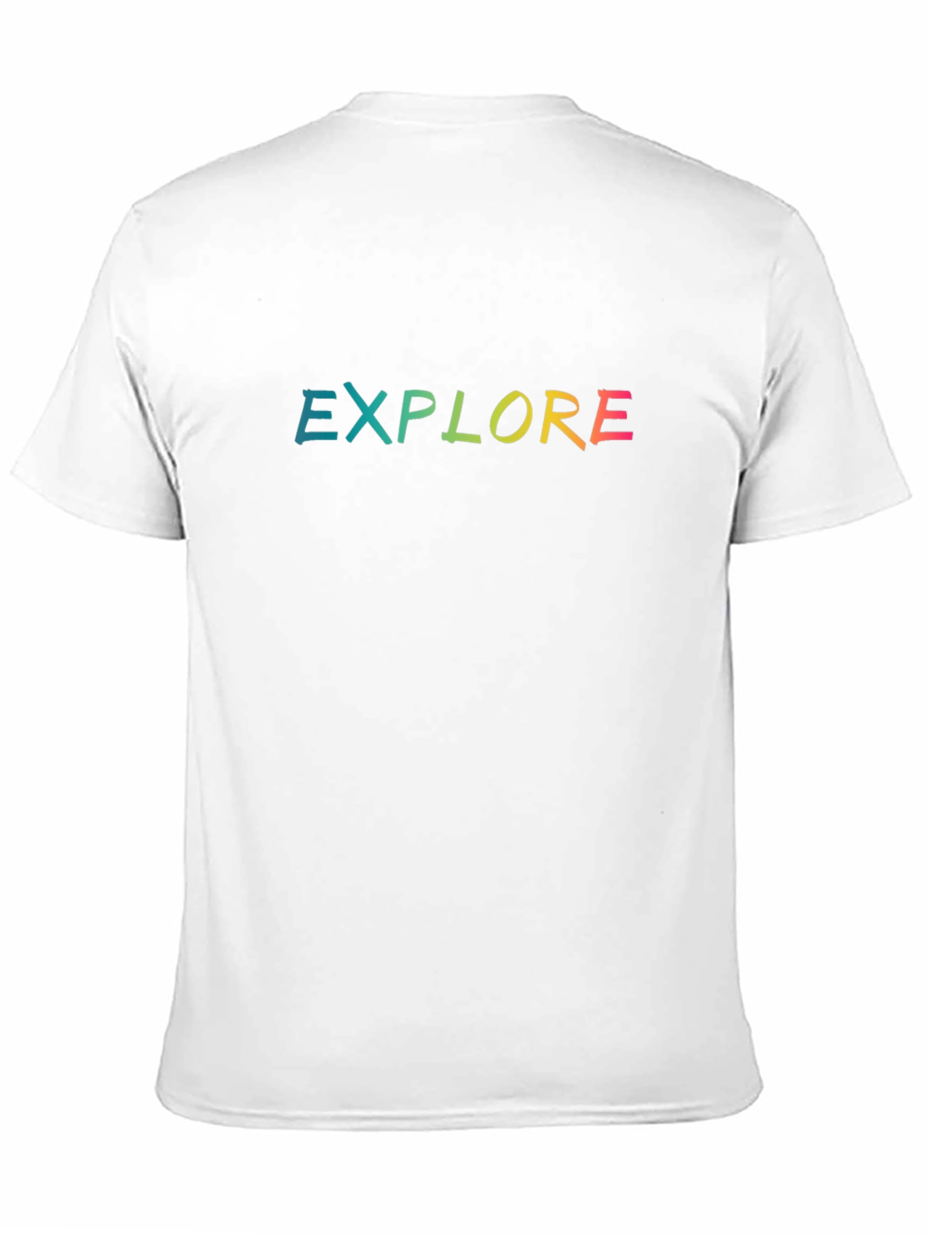 Black Explore Graphic Print Black T-Shirt view 11