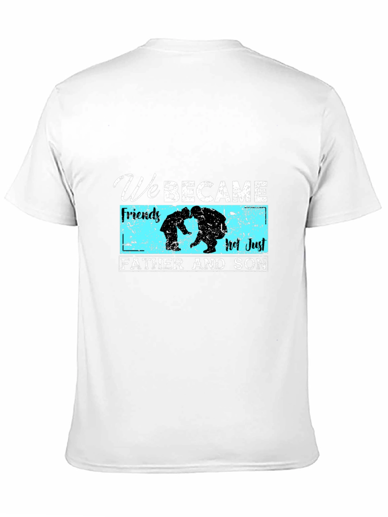 Black Father and Son "We Became" Graphic T-Shirt view 11