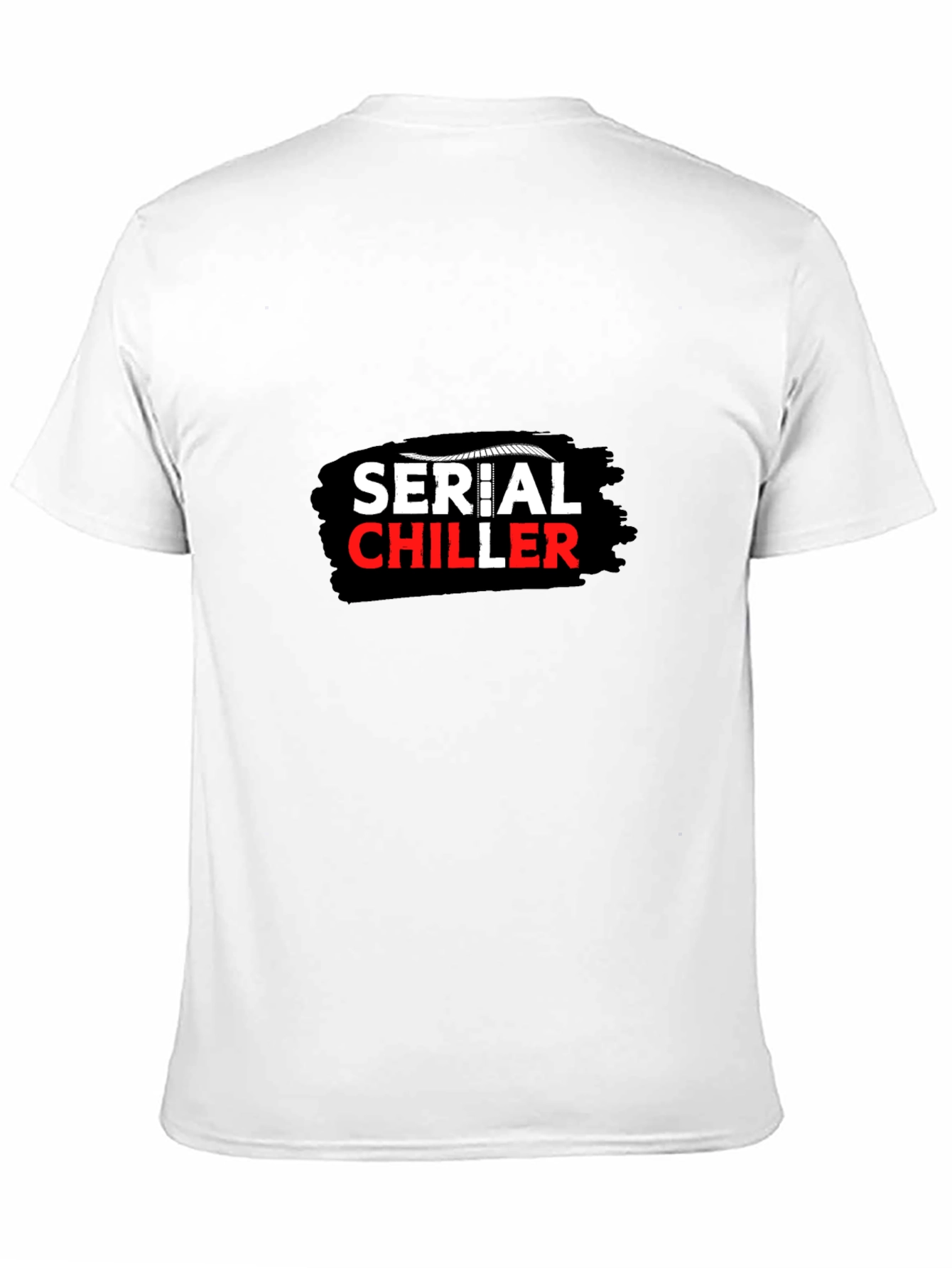 Black Serial Chiller Graphic Print Black T-Shirt view 11