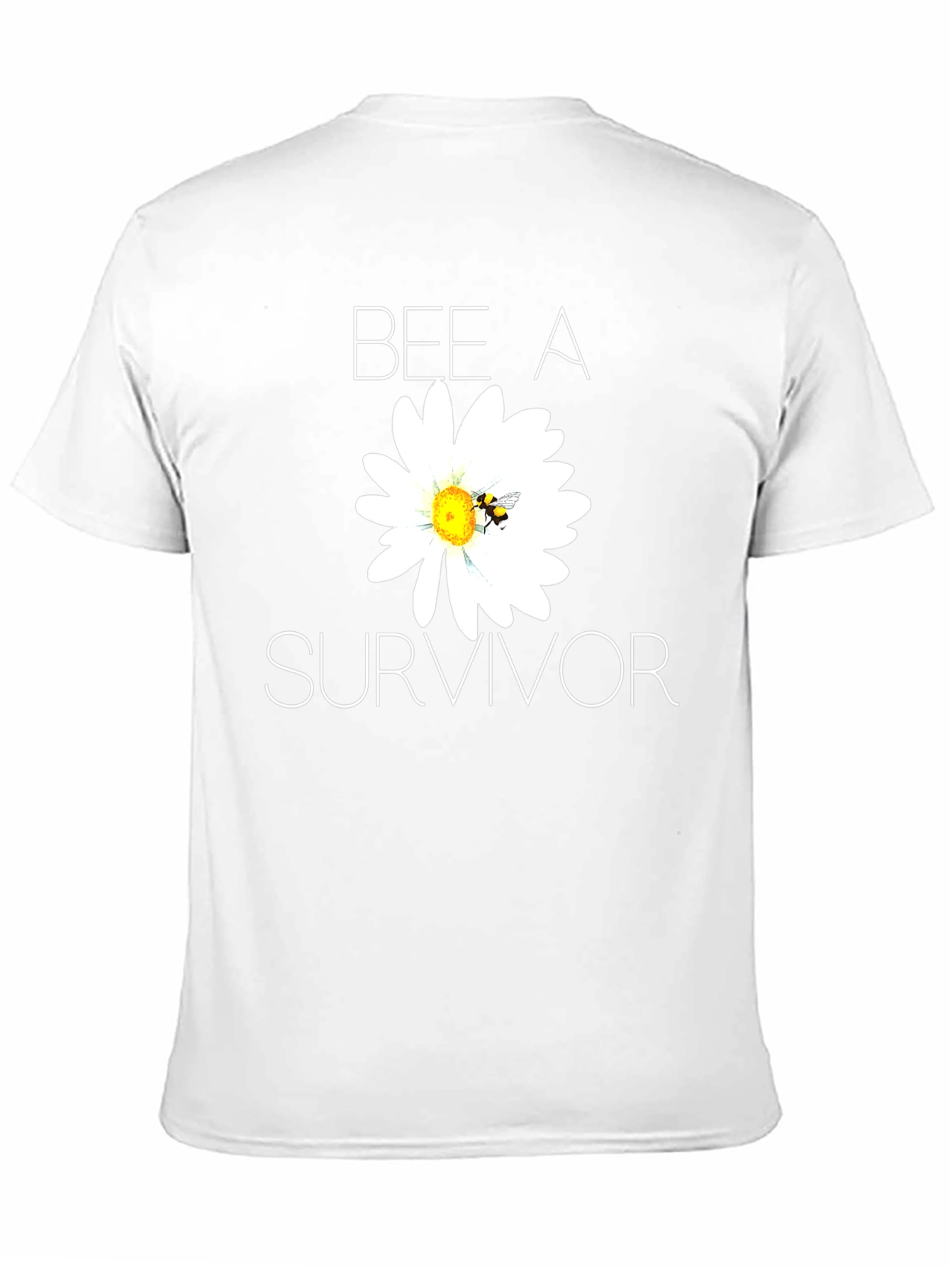 Black Bee A Survivor T-Shirt - Black Cotton Blend view 11
