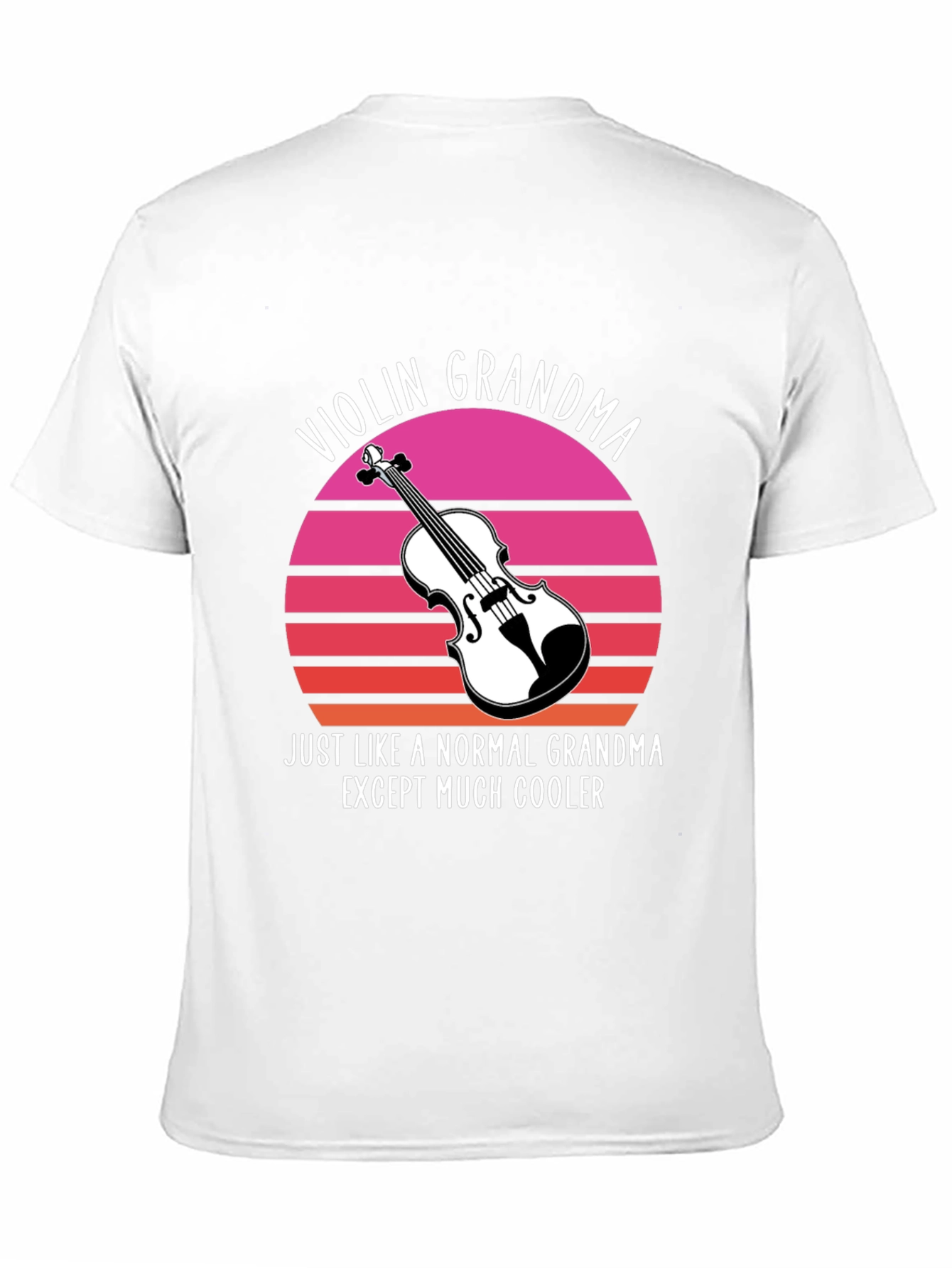Black Violin Grandma T-Shirt - Cool Musician Gift view 11
