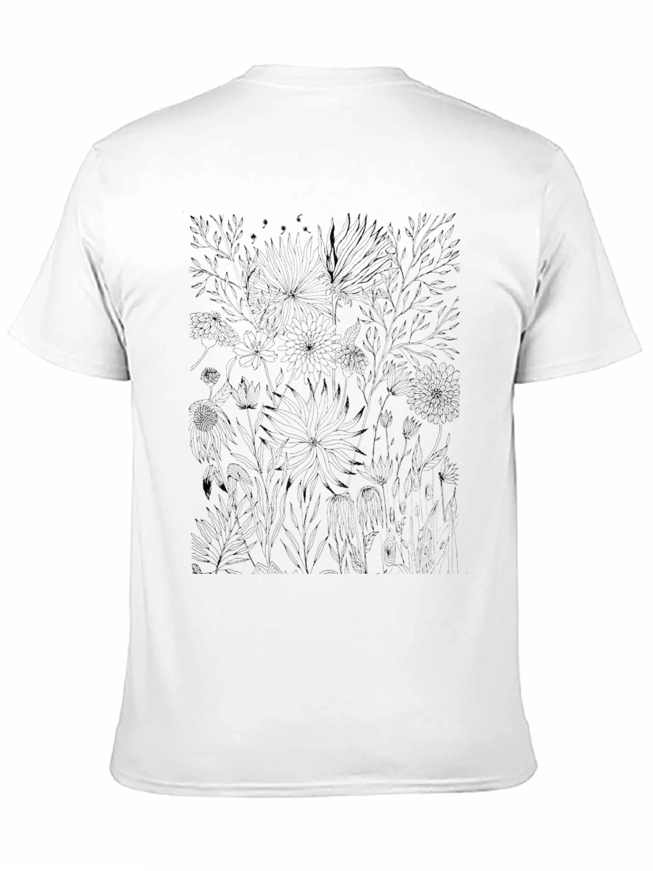 Black Black Graphic Tee - Mystery Design view 11