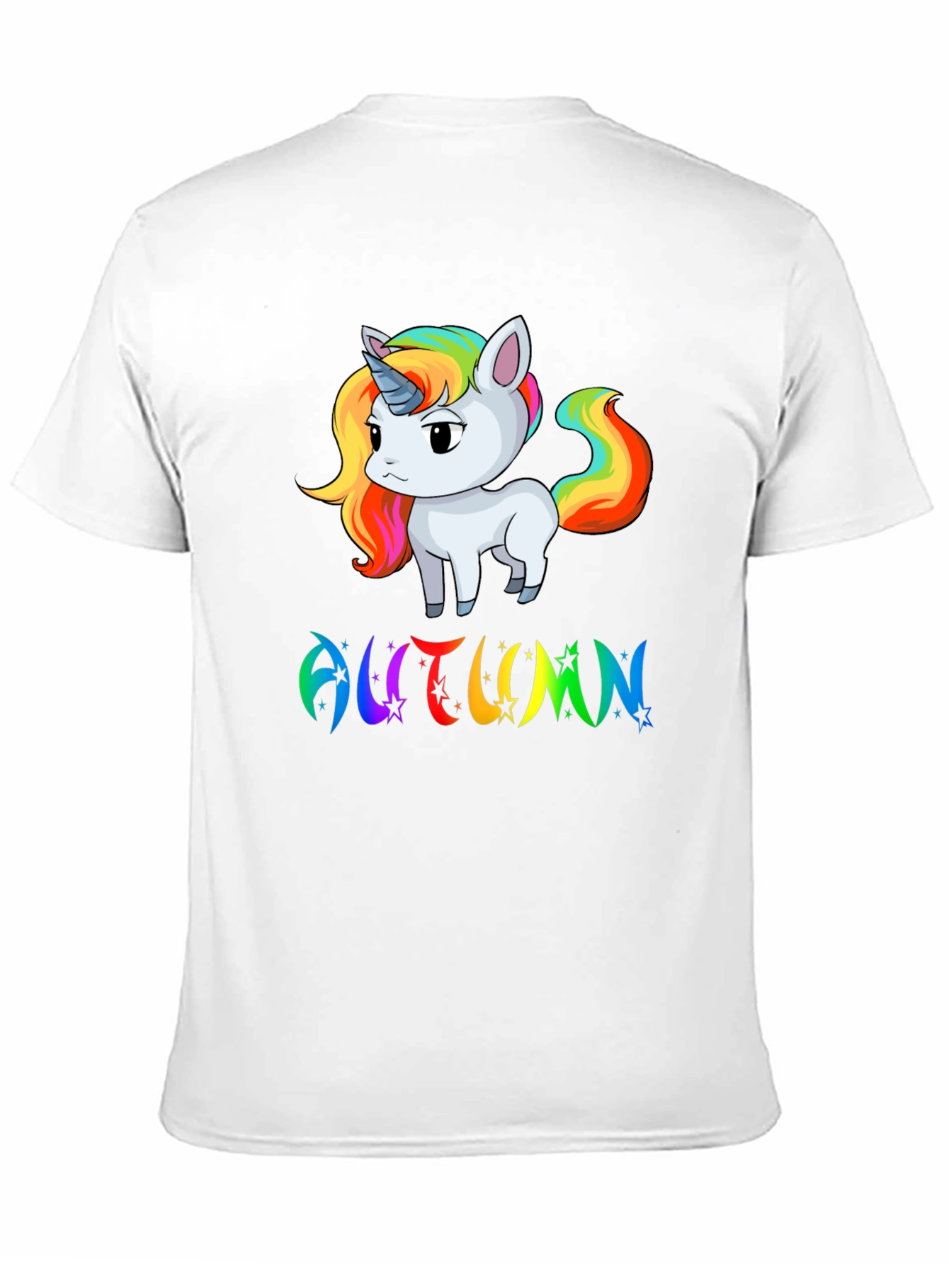 Autumn Unicorn Rainbow T-Shirt - 11