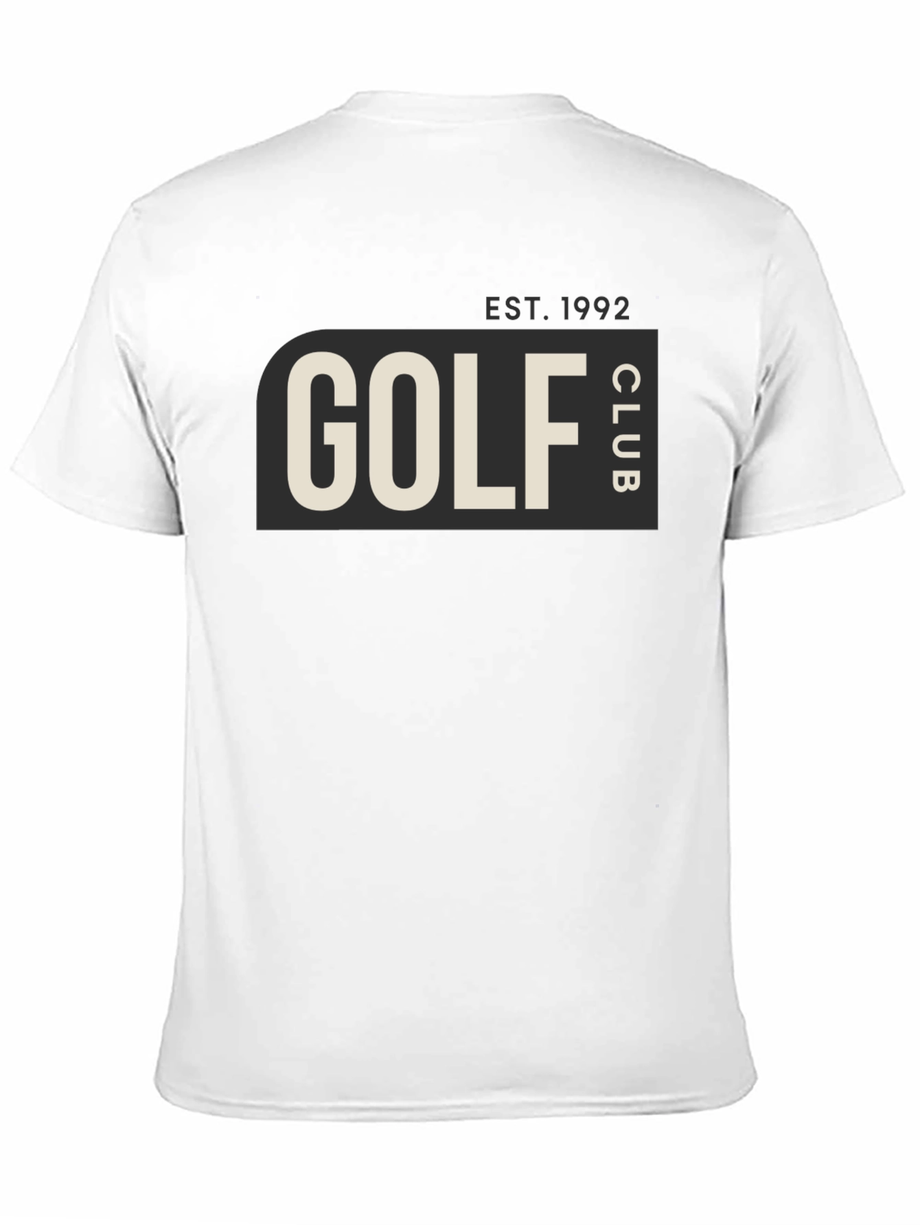 Black Golf Club EST. 1992 Tee - Stylish Black Cotton T-Shirt view 11
